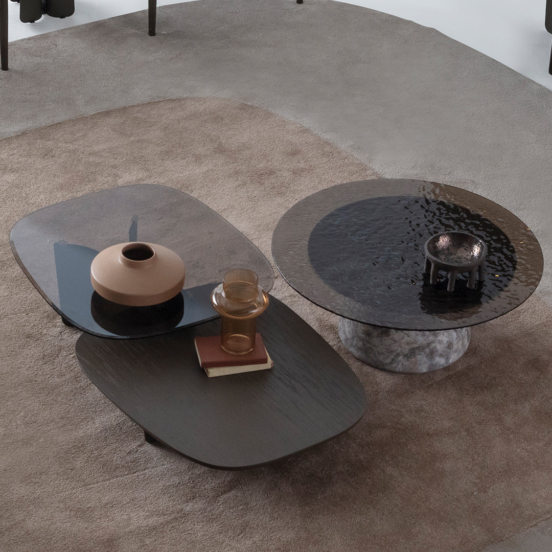 Modern Bold Middle Coffee Table by HOMAGE KOLTUK, with a sleek design and sturdy wooden surface for stylish living room decor.