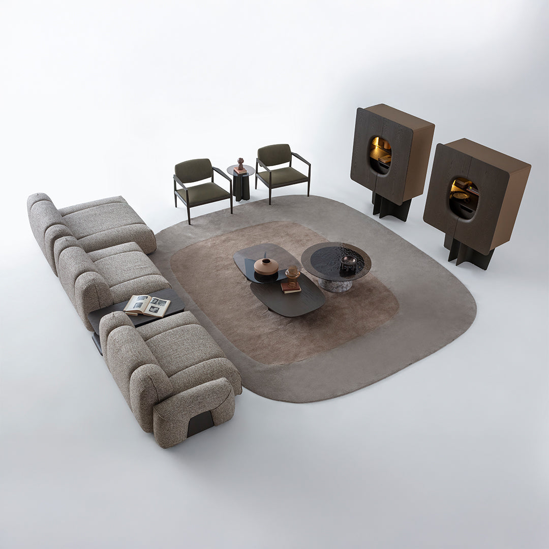 Bold Middle Coffee Table by HOMAGE KOLTUK features a modern design with a sleek surface and sturdy legs.
