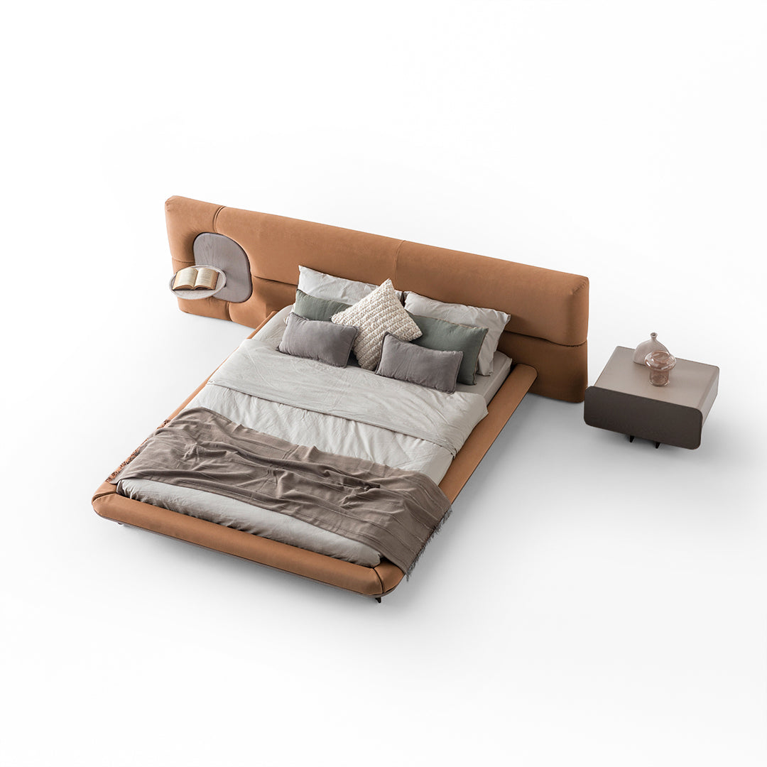 HOMAGE KOLTUK Bold Nightstand HM-B/NS014 bed side table with sleek modern design and compact storage space.