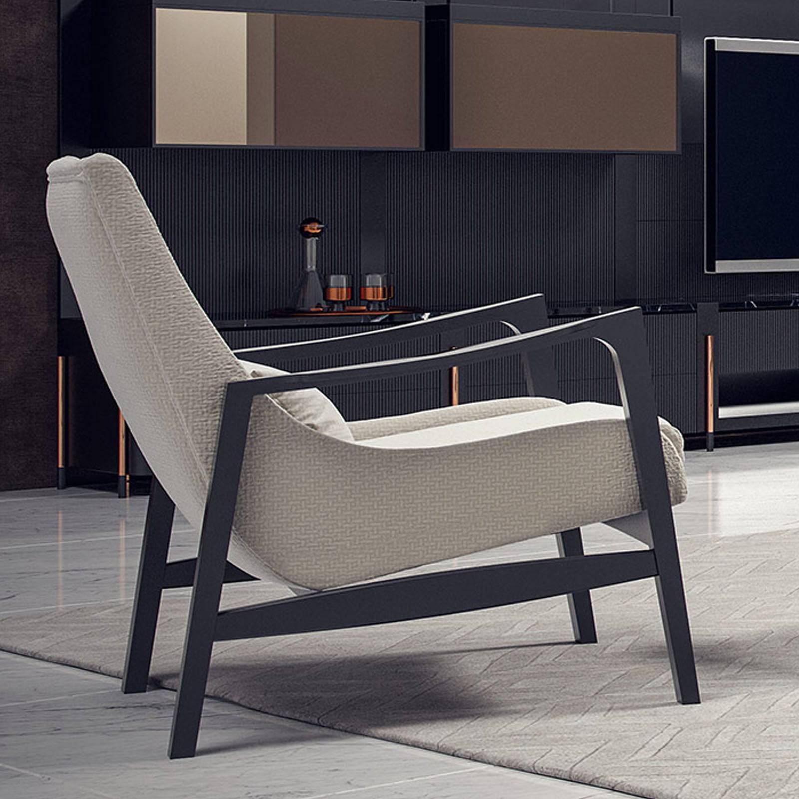 Bronx Lounge Chair Bronx-001 -  Lounge Chairs | كرسي صالة برونكس - ebarza Furniture UAE | Shop Modern Furniture in Abu Dhabi & Dubai - مفروشات ايبازرا في الامارات | تسوق اثاث عصري وديكورات مميزة في دبي وابوظبي