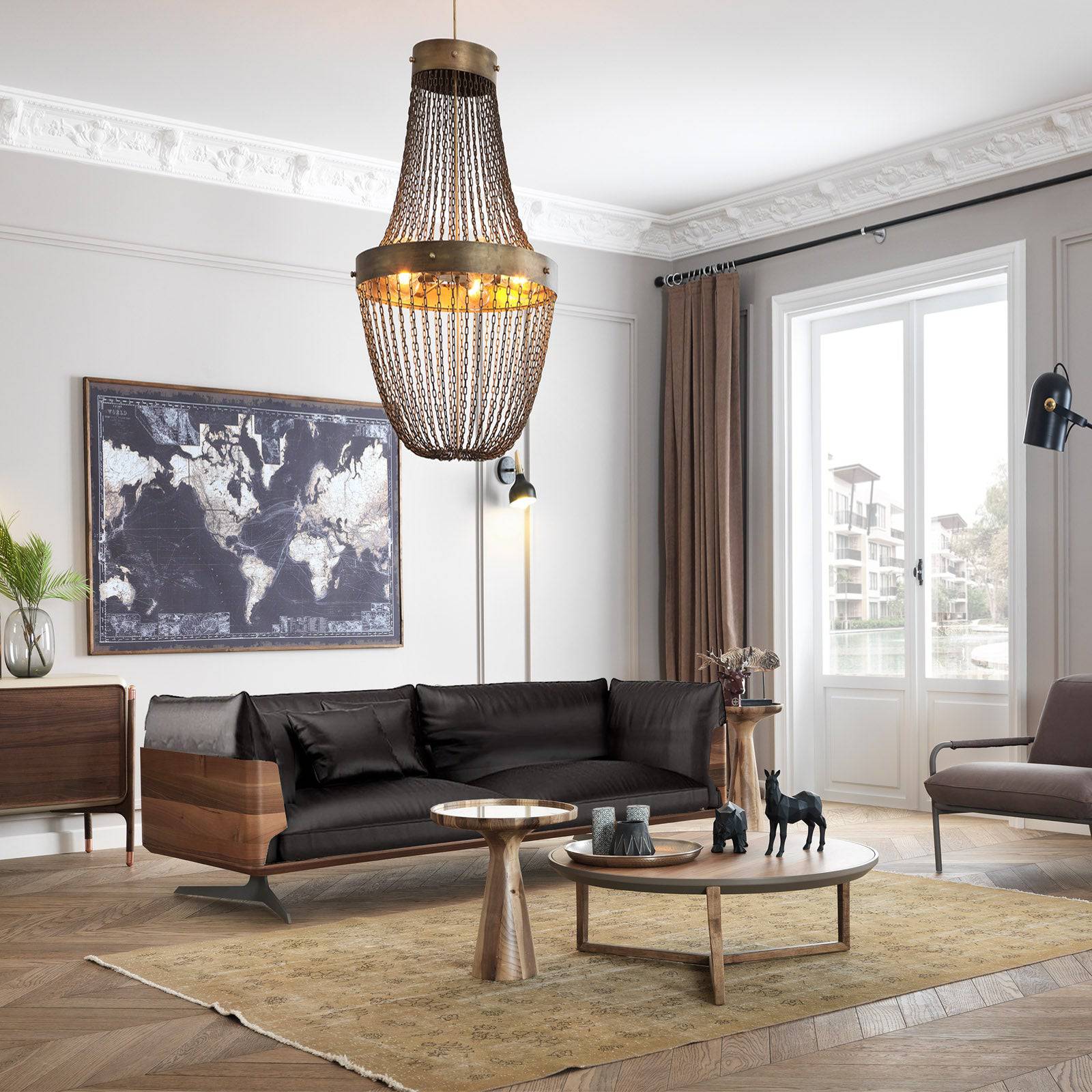 Brooklyn Sofa Bro016Ow-Bl -  Sofas | أريكه من بروكلين - ebarza Furniture UAE | Shop Modern Furniture in Abu Dhabi & Dubai - مفروشات ايبازرا في الامارات | تسوق اثاث عصري وديكورات مميزة في دبي وابوظبي