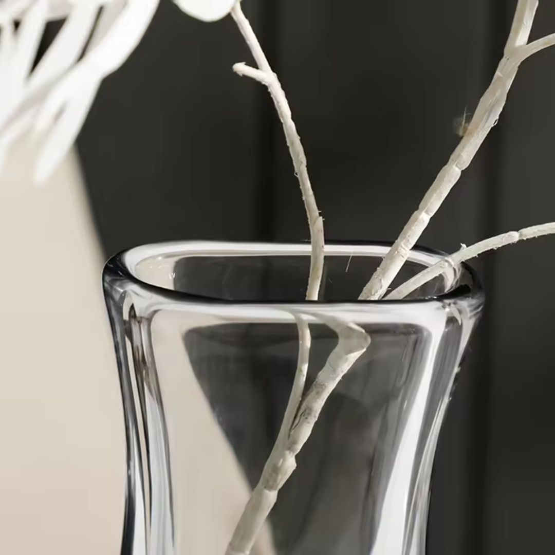 Tall brown BEACON Bubble Thick Vase with a textured, rounded design, perfect for modern home décor.