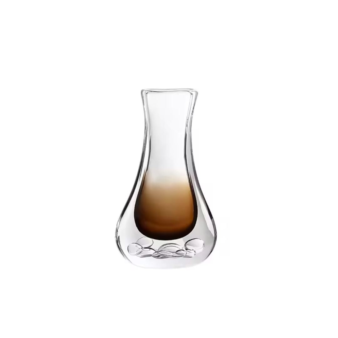 Tall brown Bubble Thick Vase by BEACON, featuring a textured, rounded design perfect for modern floral displays.
