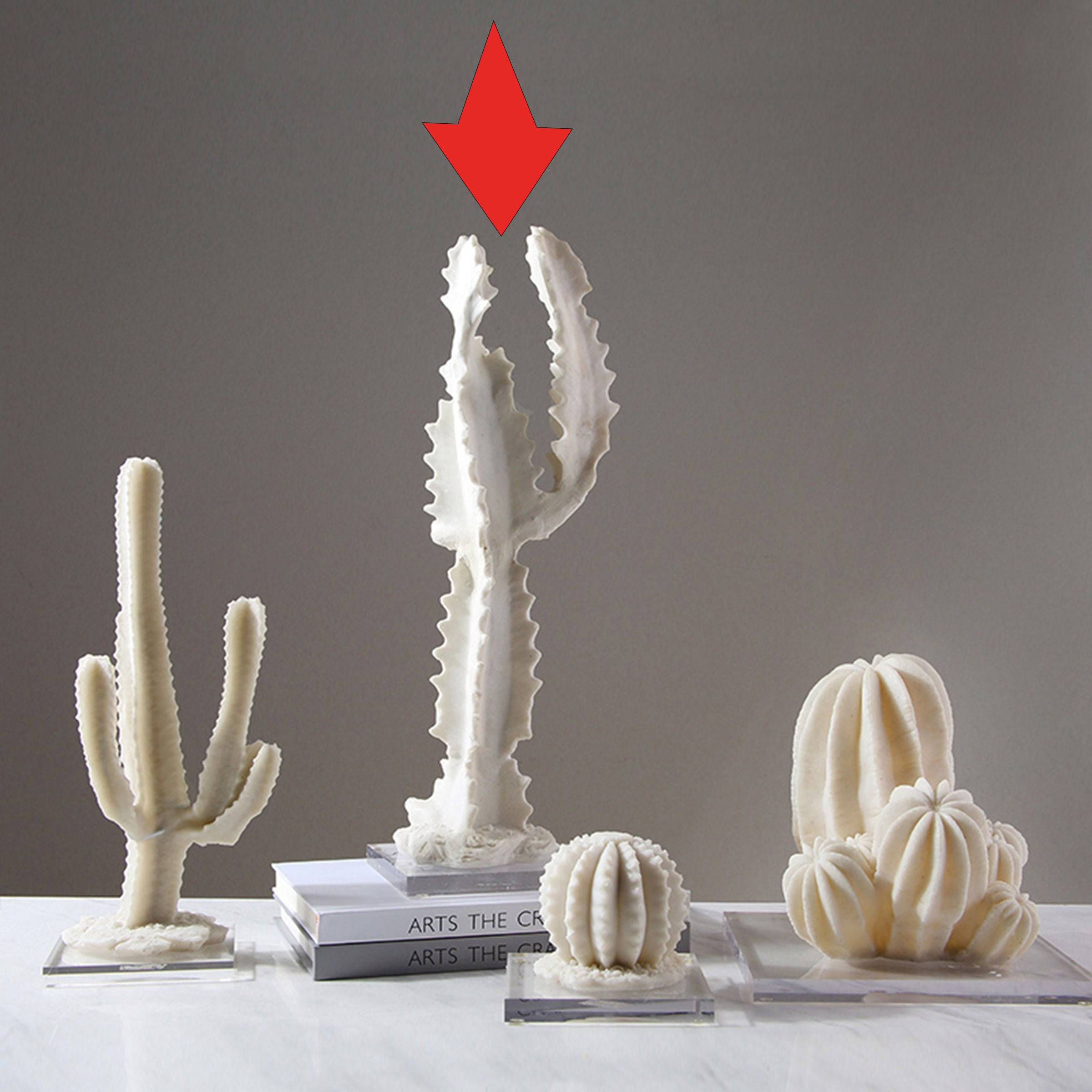 Cactus Décor Fa-Sz1811A -  Home Decor Figurines | ديكور على شكل صبار - ebarza Furniture UAE | Shop Modern Furniture in Abu Dhabi & Dubai - مفروشات ايبازرا في الامارات | تسوق اثاث عصري وديكورات مميزة في دبي وابوظبي