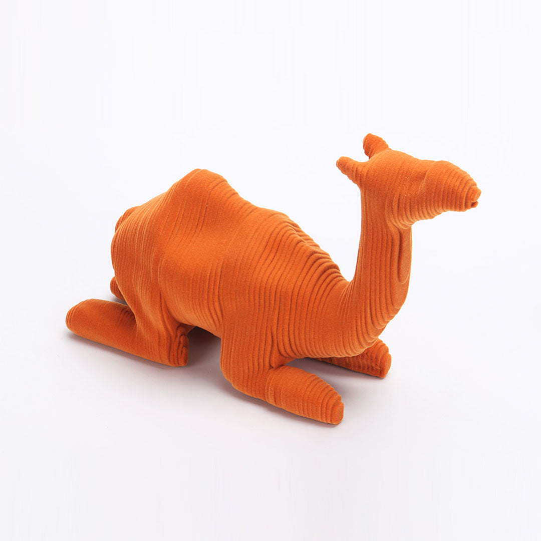 Camel Sculpture - KA3122A Orange -  Home Decor Figurines - ebarza Furniture UAE | Shop Modern Furniture in Abu Dhabi & Dubai - مفروشات ايبازرا في الامارات | تسوق اثاث عصري وديكورات مميزة في دبي وابوظبي