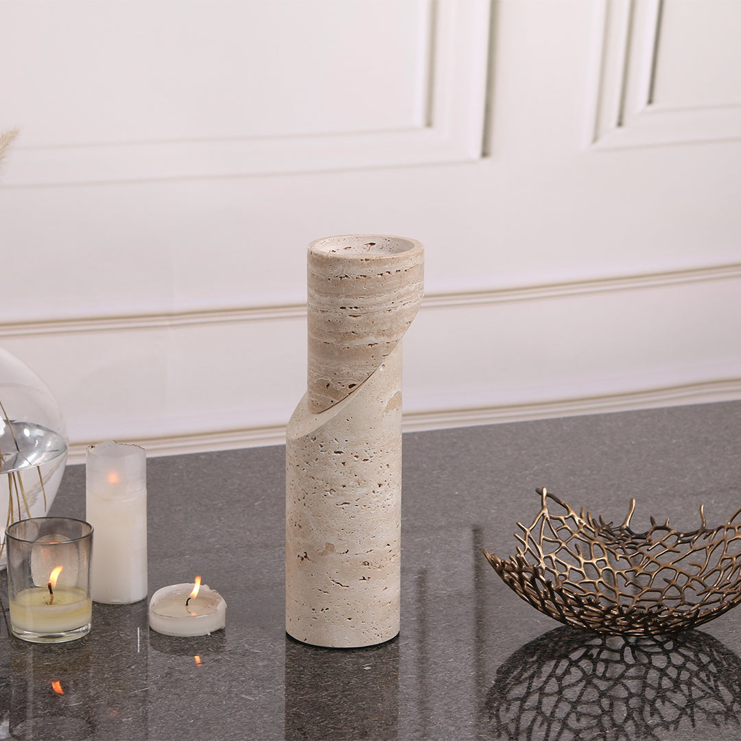 BEACON Candle Holder M KE3004M made of metal with a sleek, modern design perfect for tabletop decor.