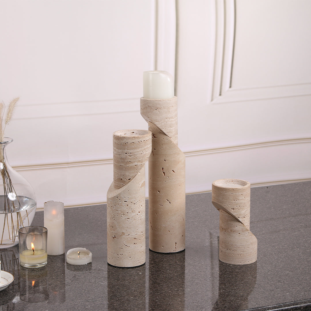 Elegant BEACON S KE3004S candle holder with a sleek design, suitable for tabletop or mantel display.
