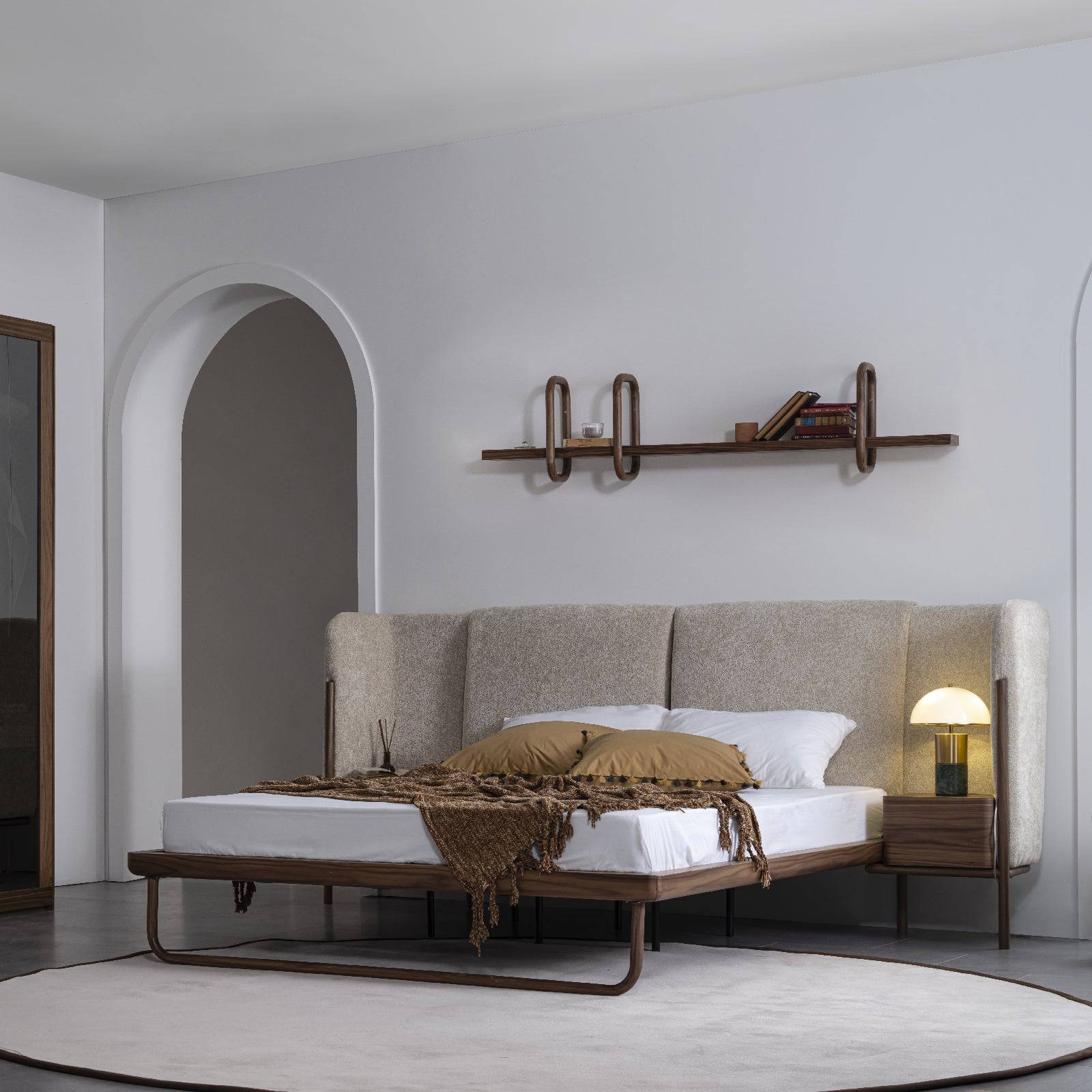 Capella Bedstead And 2X Bedside Tables Orxcpla-Bed&Side -  Bedsteads - ebarza Furniture UAE | Shop Modern Furniture in Abu Dhabi & Dubai - مفروشات ايبازرا في الامارات | تسوق اثاث عصري وديكورات مميزة في دبي وابوظبي