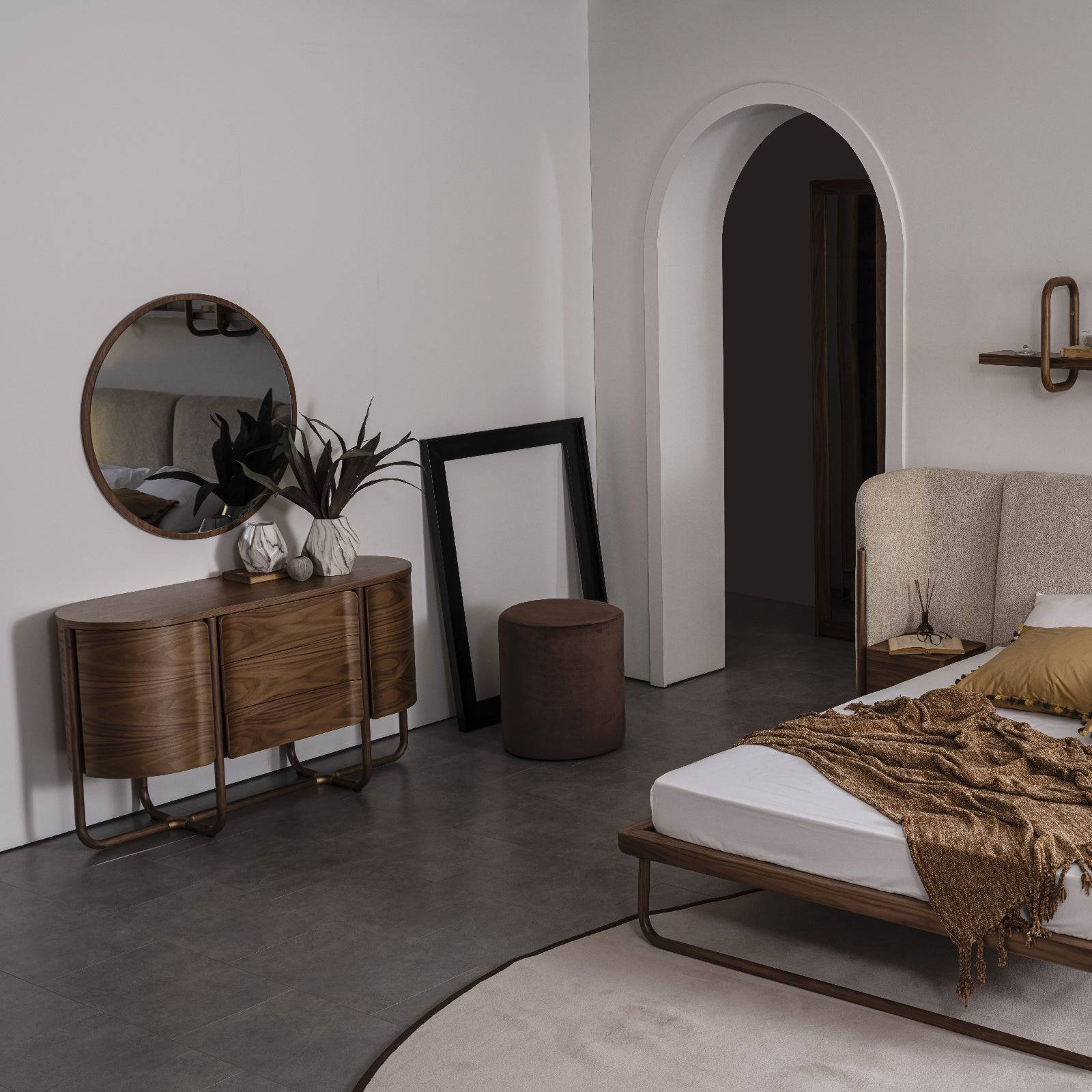 Capella Dresser+Mirror Orxcpla-Drsrmrr -  Dressers and Mirrors - ebarza Furniture UAE | Shop Modern Furniture in Abu Dhabi & Dubai - مفروشات ايبازرا في الامارات | تسوق اثاث عصري وديكورات مميزة في دبي وابوظبي