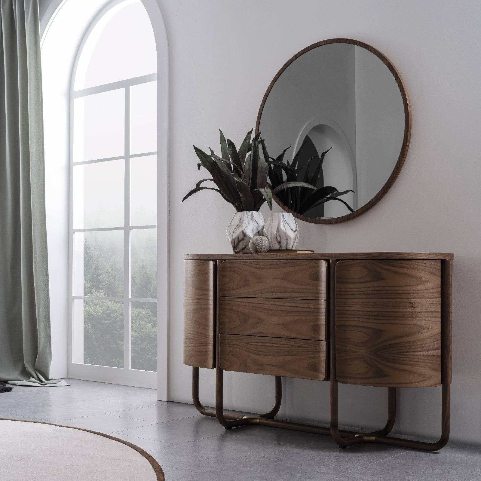 Capella Dresser+Mirror Orxcpla-Drsrmrr -  Dressers and Mirrors - ebarza Furniture UAE | Shop Modern Furniture in Abu Dhabi & Dubai - مفروشات ايبازرا في الامارات | تسوق اثاث عصري وديكورات مميزة في دبي وابوظبي