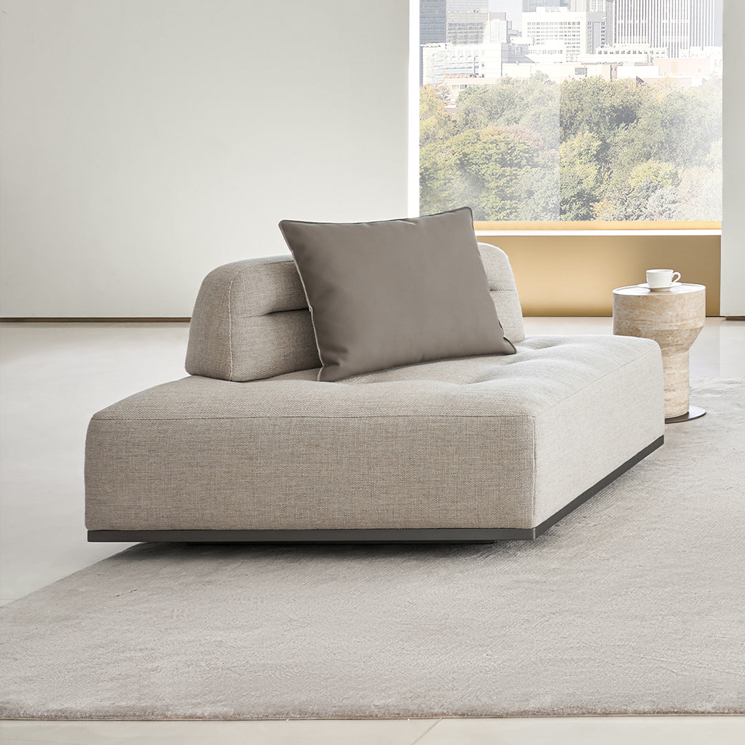 Pre-order 120 Days Delivery Carmilla Single Seater Module Without Arm - Fabric - MSTV-S015-D -  Sofas - ebarza Furniture UAE | Shop Modern Furniture in Abu Dhabi & Dubai - مفروشات ايبازرا في الامارات | تسوق اثاث عصري وديكورات مميزة في دبي وابوظبي