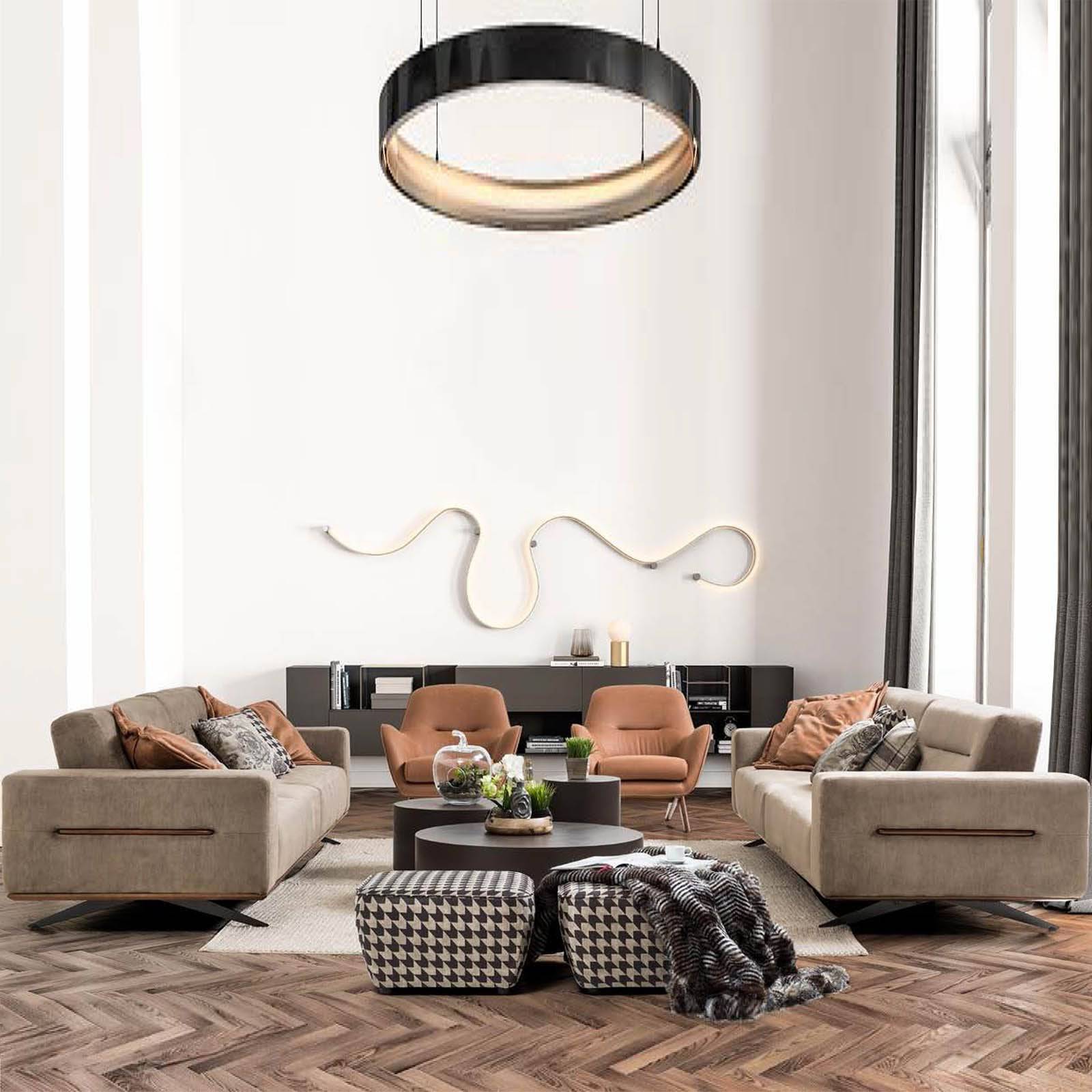 Casablanca 3 Seater Sofa Moroco0012-3S -  Sofas - ebarza Furniture UAE | Shop Modern Furniture in Abu Dhabi & Dubai - مفروشات ايبازرا في الامارات | تسوق اثاث عصري وديكورات مميزة في دبي وابوظبي