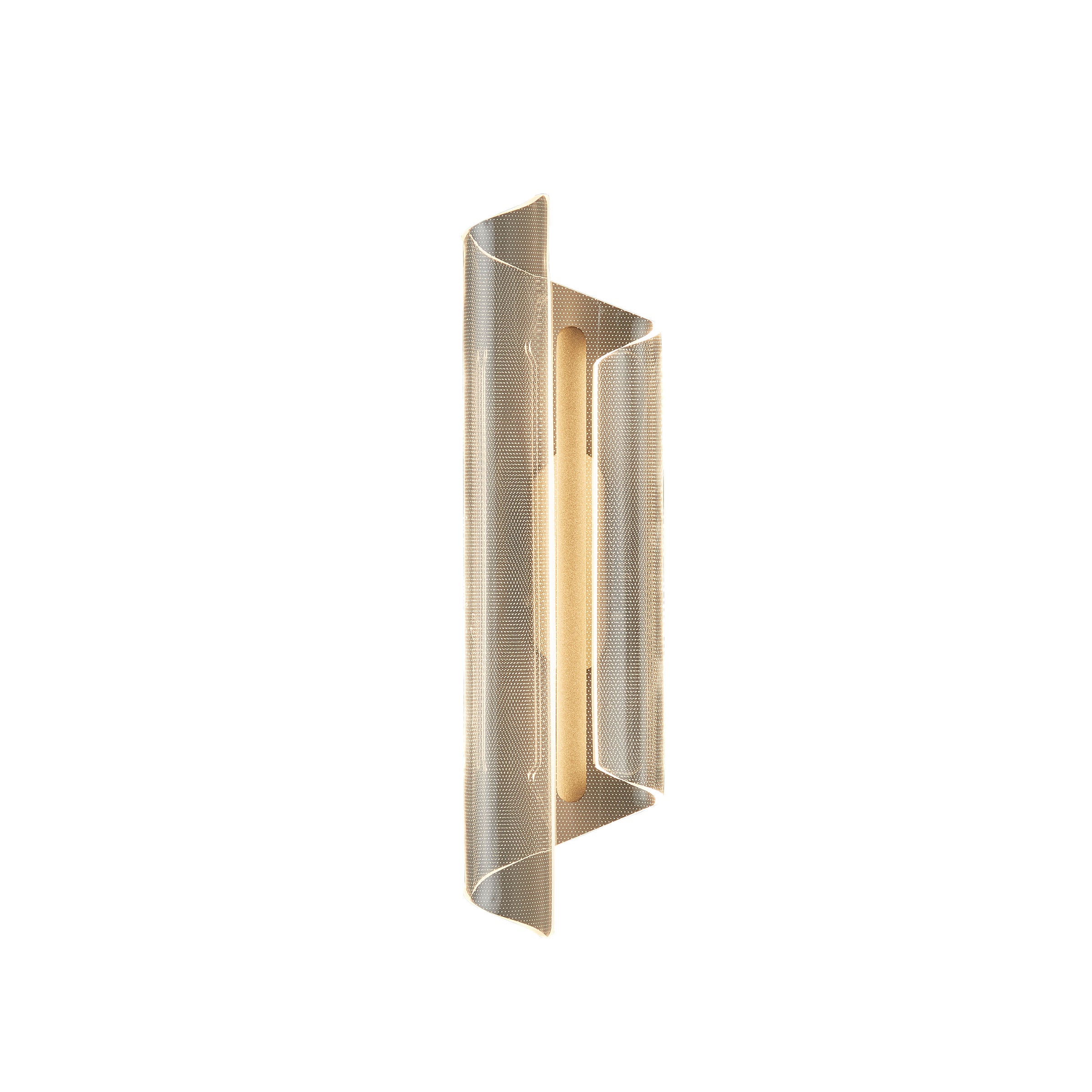 Cascading Moonlight Wall Lamp by BEACON, featuring a flowing design and soft lighting, mounted on a neutral wall.