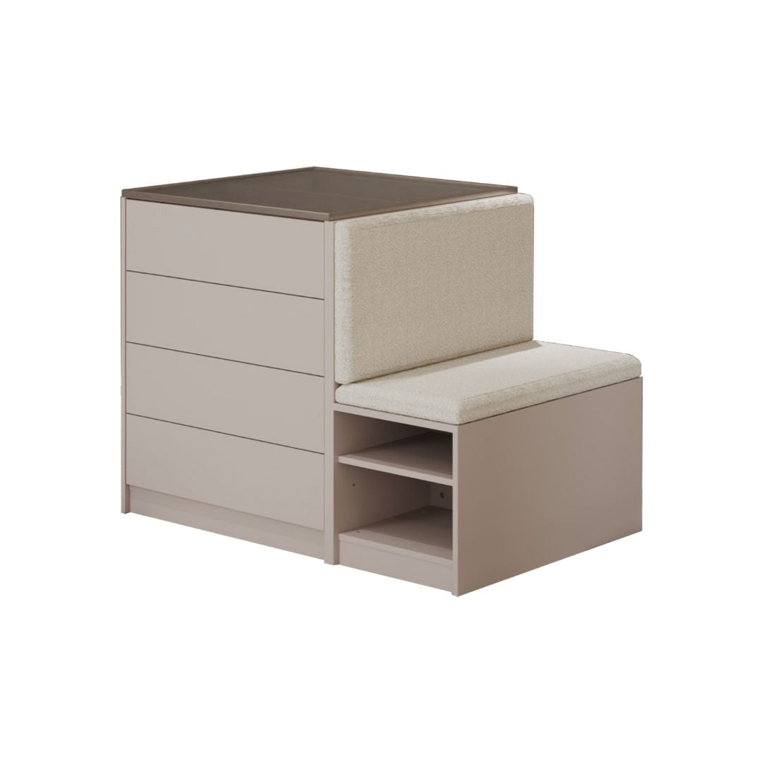 Cashmere Island Dresser AKYL-CLD80 cabinets by AKYOL (RUGS), showcasing a stylish, modern cabinet with a smooth finish.