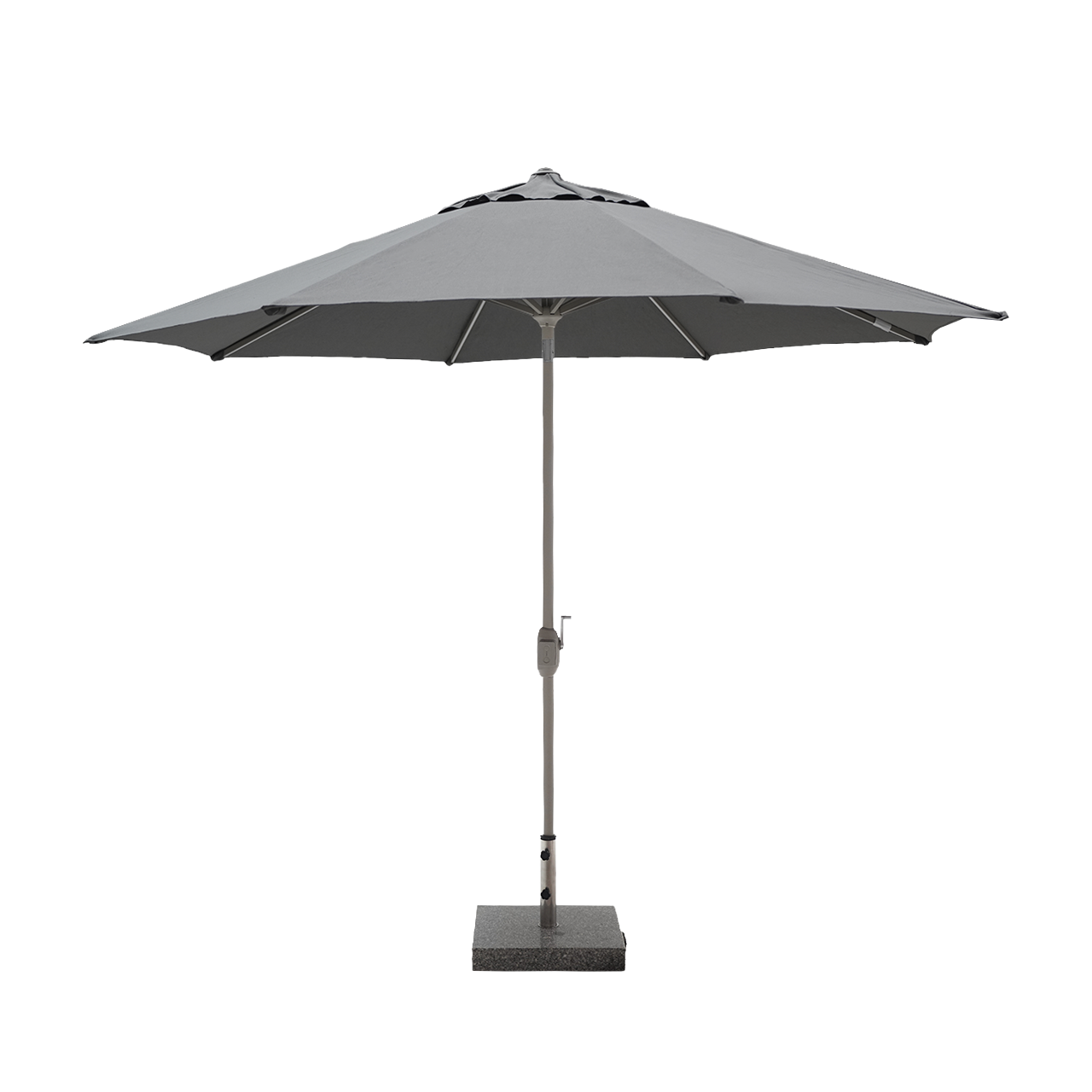 Celestial Center Pole Umbrella With Crank with Umbrella Base With Wheels DC-LUP-206 / DC-BC-230 -  Outdoor Umbrellas - ebarza Furniture UAE | Shop Modern Furniture in Abu Dhabi & Dubai - مفروشات ايبازرا في الامارات | تسوق اثاث عصري وديكورات مميزة في دبي وابوظبي