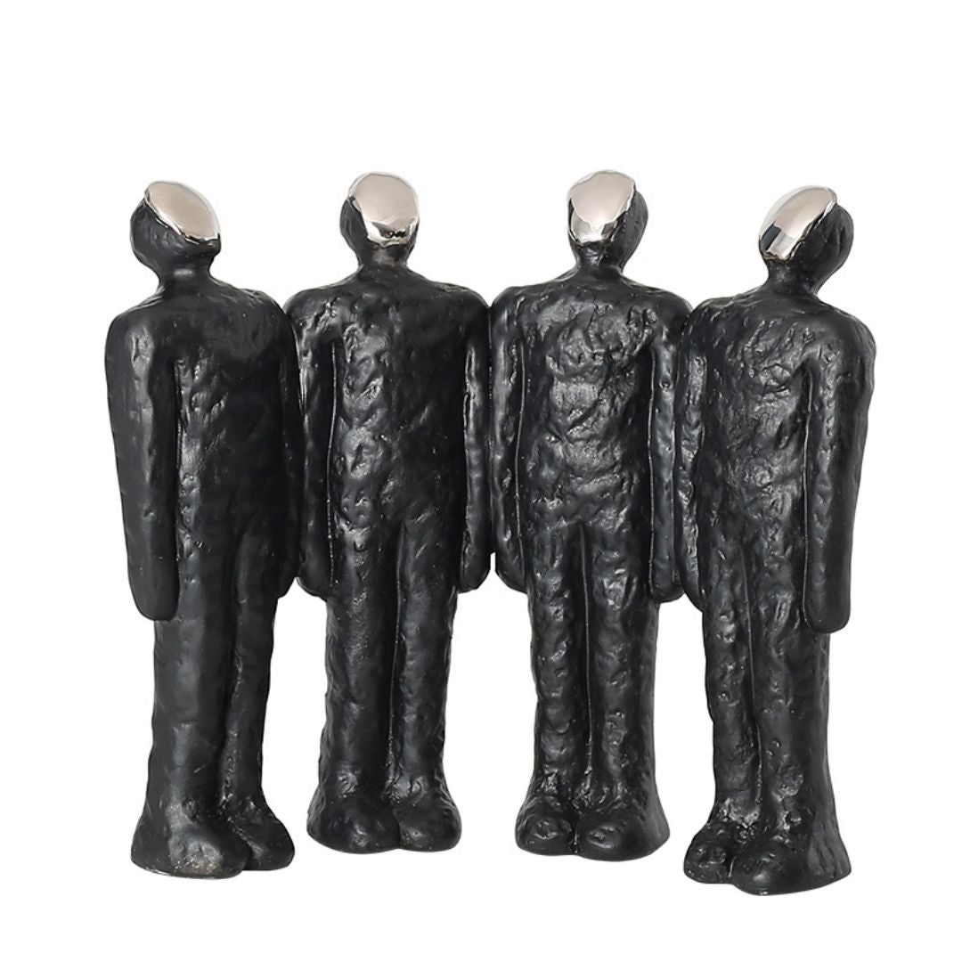 Ceramic Figure decoration -Black FA-D22106 -  Home Decor Figurines - ebarza Furniture UAE | Shop Modern Furniture in Abu Dhabi & Dubai - مفروشات ايبازرا في الامارات | تسوق اثاث عصري وديكورات مميزة في دبي وابوظبي