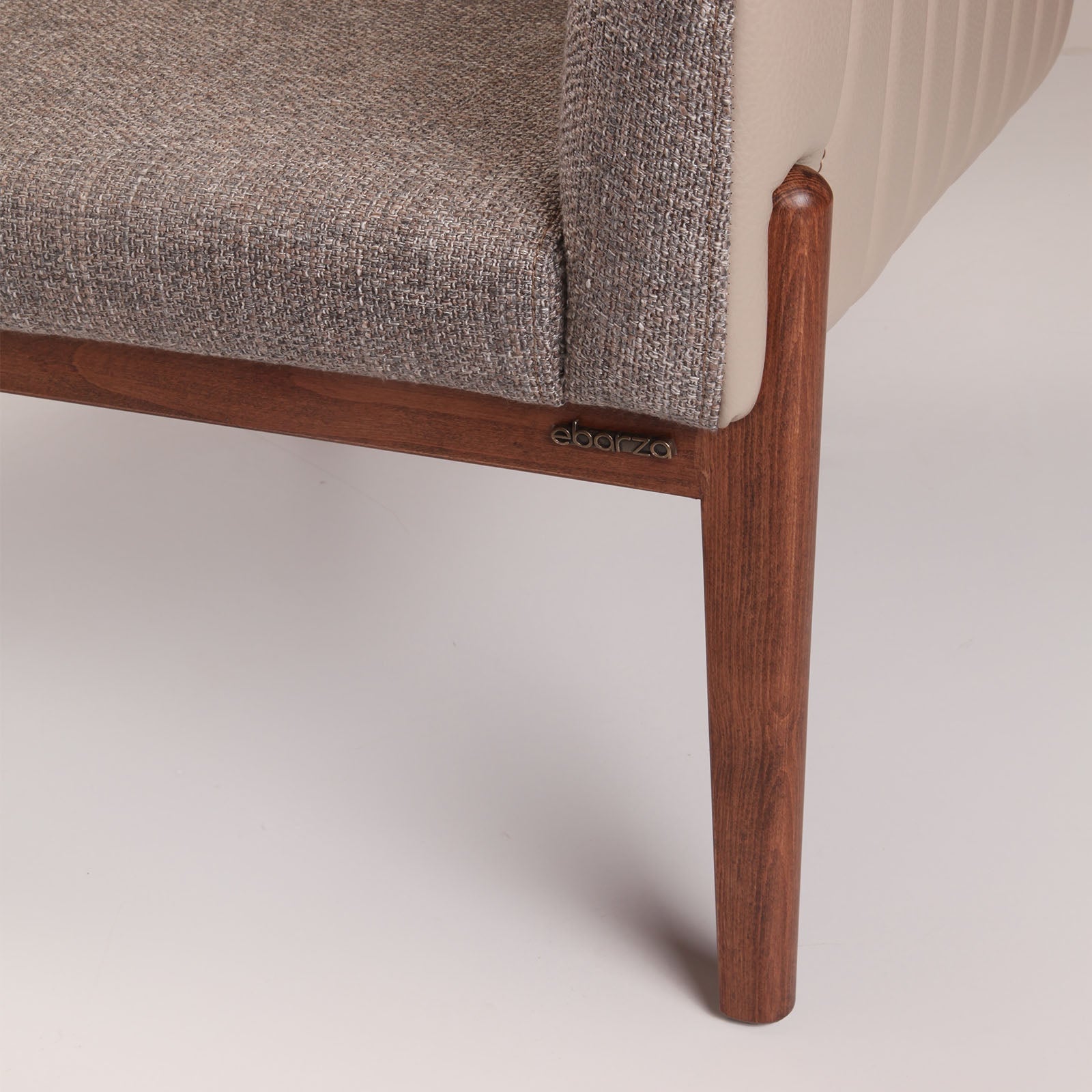 Display Item - Kenn Lounge Chair  Ken-W-Grey Nakheel -  USED ITEM | قطعة من المعرض - كرسي صالة كين - ebarza Furniture UAE | Shop Modern Furniture in Abu Dhabi & Dubai - مفروشات ايبازرا في الامارات | تسوق اثاث عصري وديكورات مميزة في دبي وابوظبي