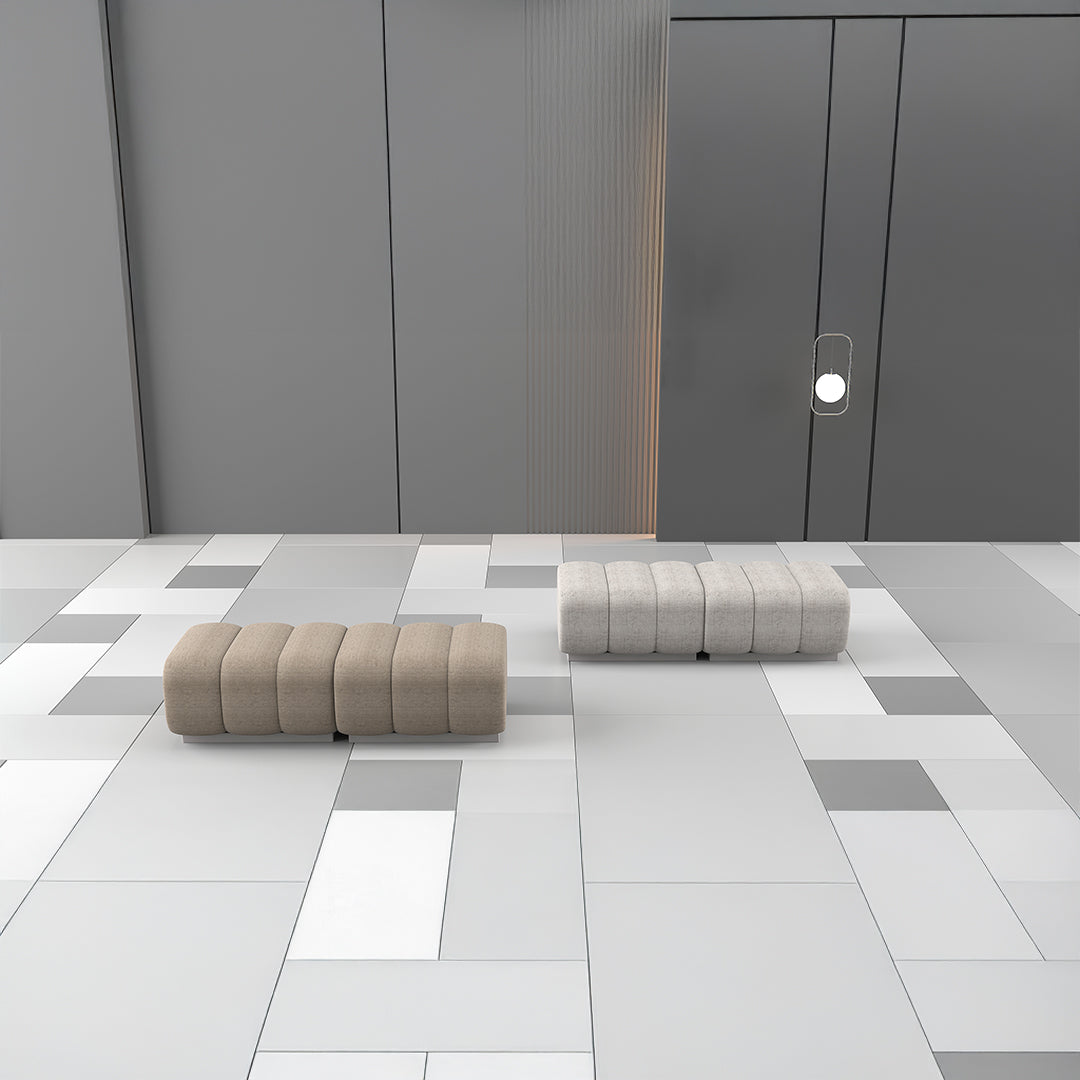 Pre-order 15 Days Delivery Chameleon Sofa - Pouf Module - H-5228-E - Grey -  Sofas - ebarza Furniture UAE | Shop Modern Furniture in Abu Dhabi & Dubai - مفروشات ايبازرا في الامارات | تسوق اثاث عصري وديكورات مميزة في دبي وابوظبي