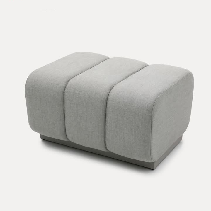 Pre-order 15 Days Delivery Chameleon Sofa - Pouf Module - H-5228-E - Grey -  Sofas - ebarza Furniture UAE | Shop Modern Furniture in Abu Dhabi & Dubai - مفروشات ايبازرا في الامارات | تسوق اثاث عصري وديكورات مميزة في دبي وابوظبي