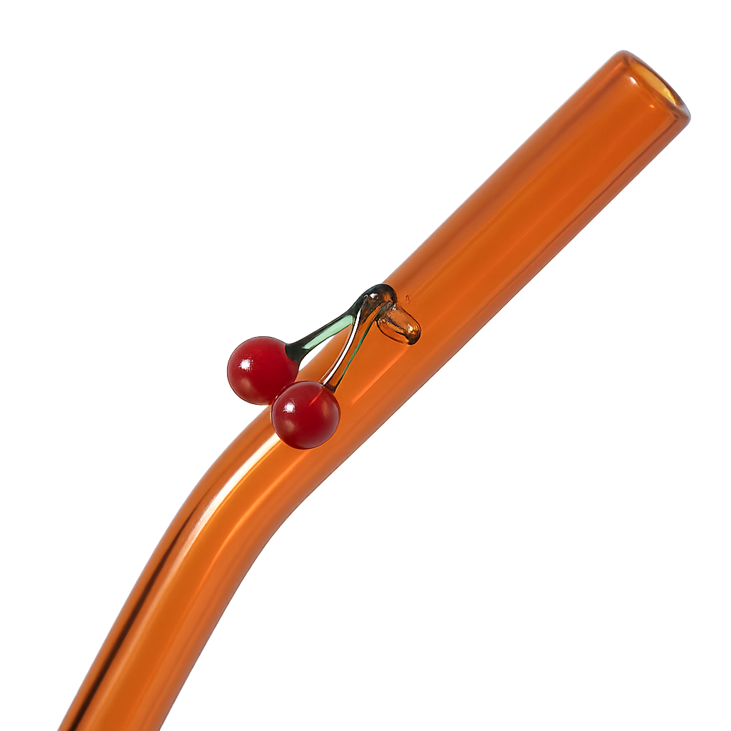 Cherry Straw - 24A001CHRRY -  Drinkware - ebarza Furniture UAE | Shop Modern Furniture in Abu Dhabi & Dubai - مفروشات ايبازرا في الامارات | تسوق اثاث عصري وديكورات مميزة في دبي وابوظبي