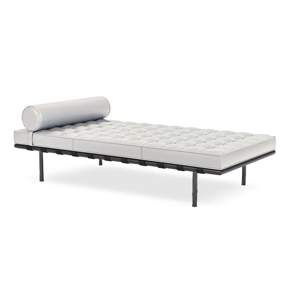 Classic Day Bed Bp8055-W -  Lounge Chairs - ebarza Furniture UAE | Shop Modern Furniture in Abu Dhabi & Dubai - مفروشات ايبازرا في الامارات | تسوق اثاث عصري وديكورات مميزة في دبي وابوظبي