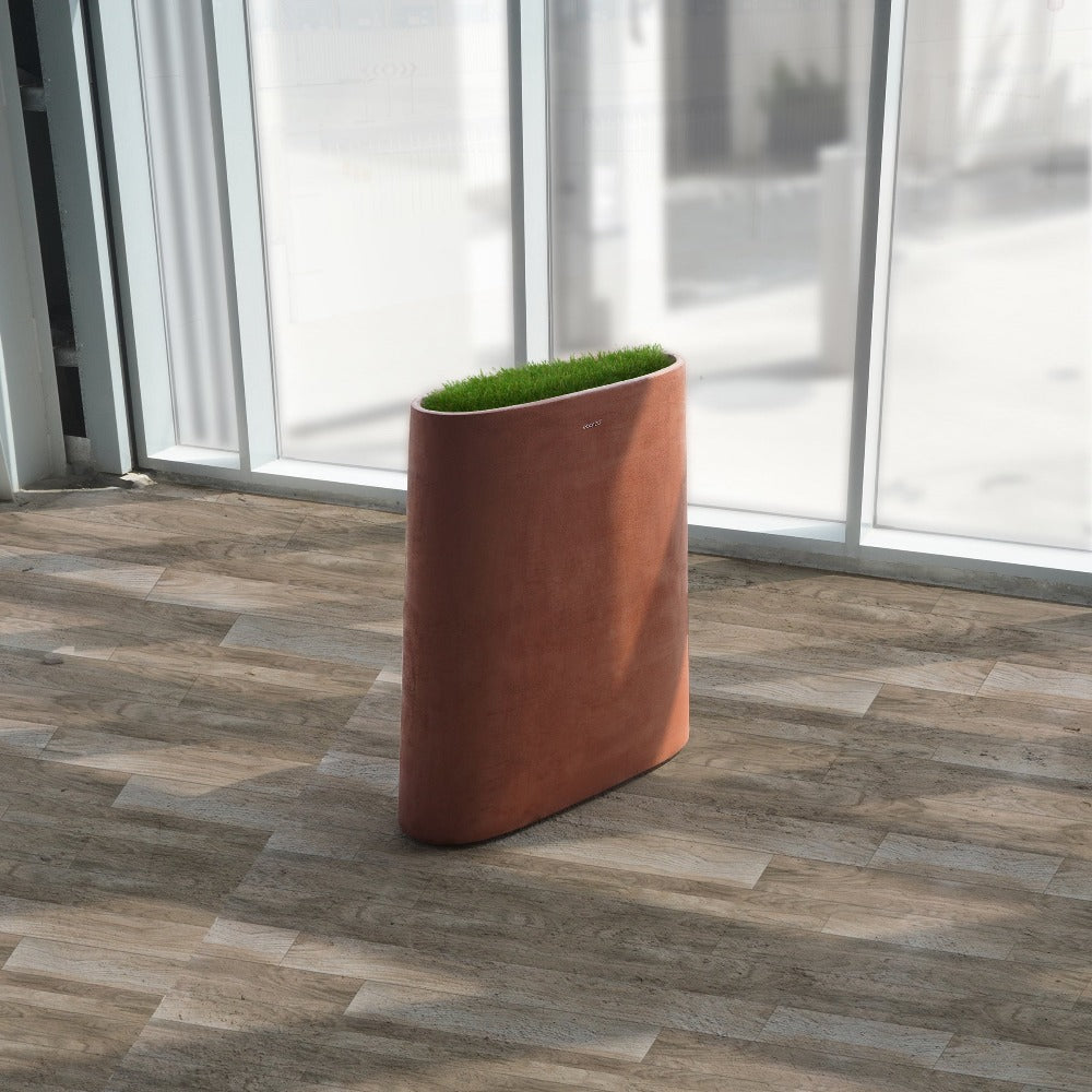 Clay Planter Box XK-4087A-Clay -  Planter Boxes - ebarza Furniture UAE | Shop Modern Furniture in Abu Dhabi & Dubai - مفروشات ايبازرا في الامارات | تسوق اثاث عصري وديكورات مميزة في دبي وابوظبي
