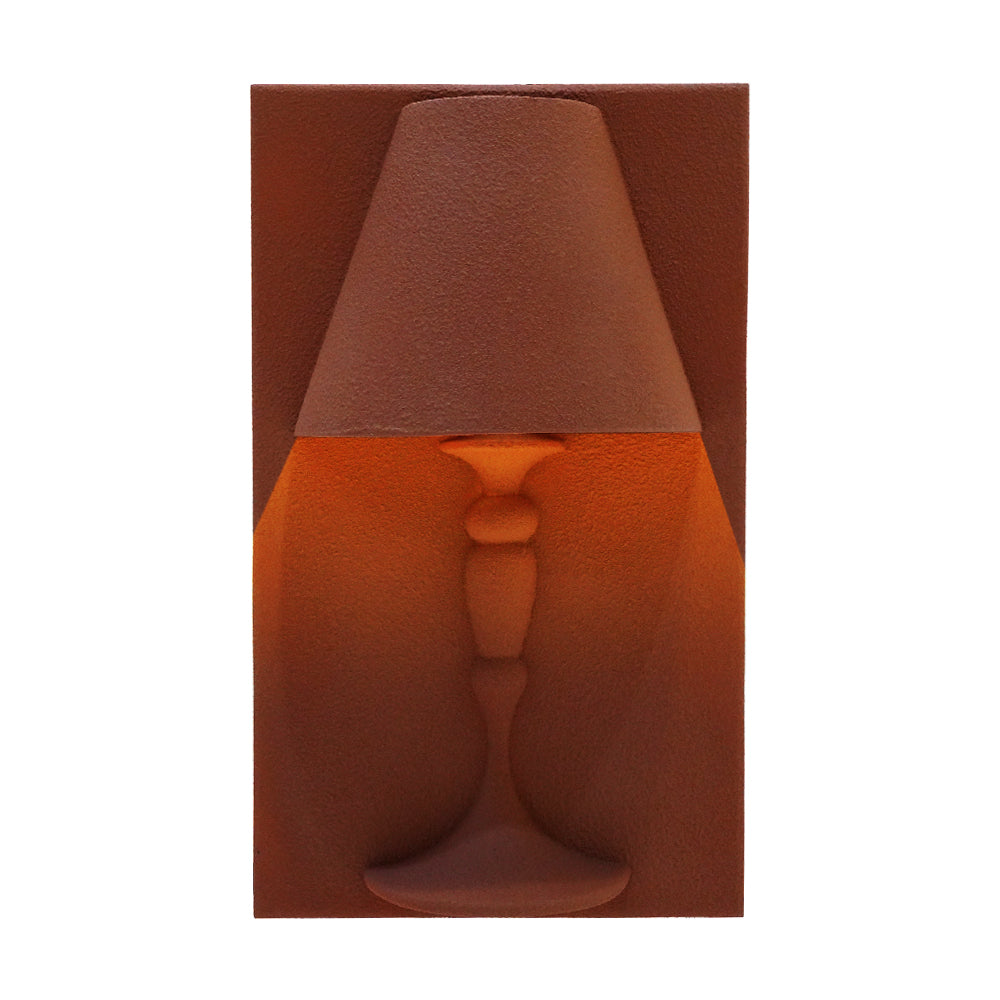 Beige clay wall lamp from BEACON pendant lamps collection, featuring a textured ceramic design suitable for modern interiors.
