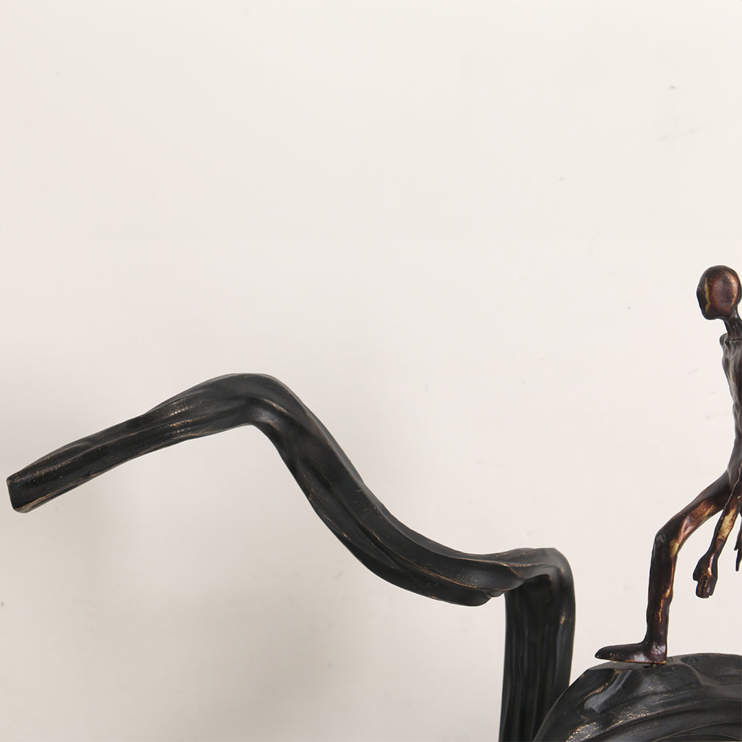 BEACON climbing-up-man KA3158/KA3158A home decor figurine showcasing a detailed, artistic sculpture of a man climbing.