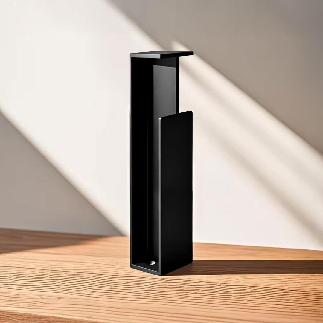 Concealed furniture door handle F-10-240 by BEACON KARDG, sleek concealed design for modern cabinets and furniture.
