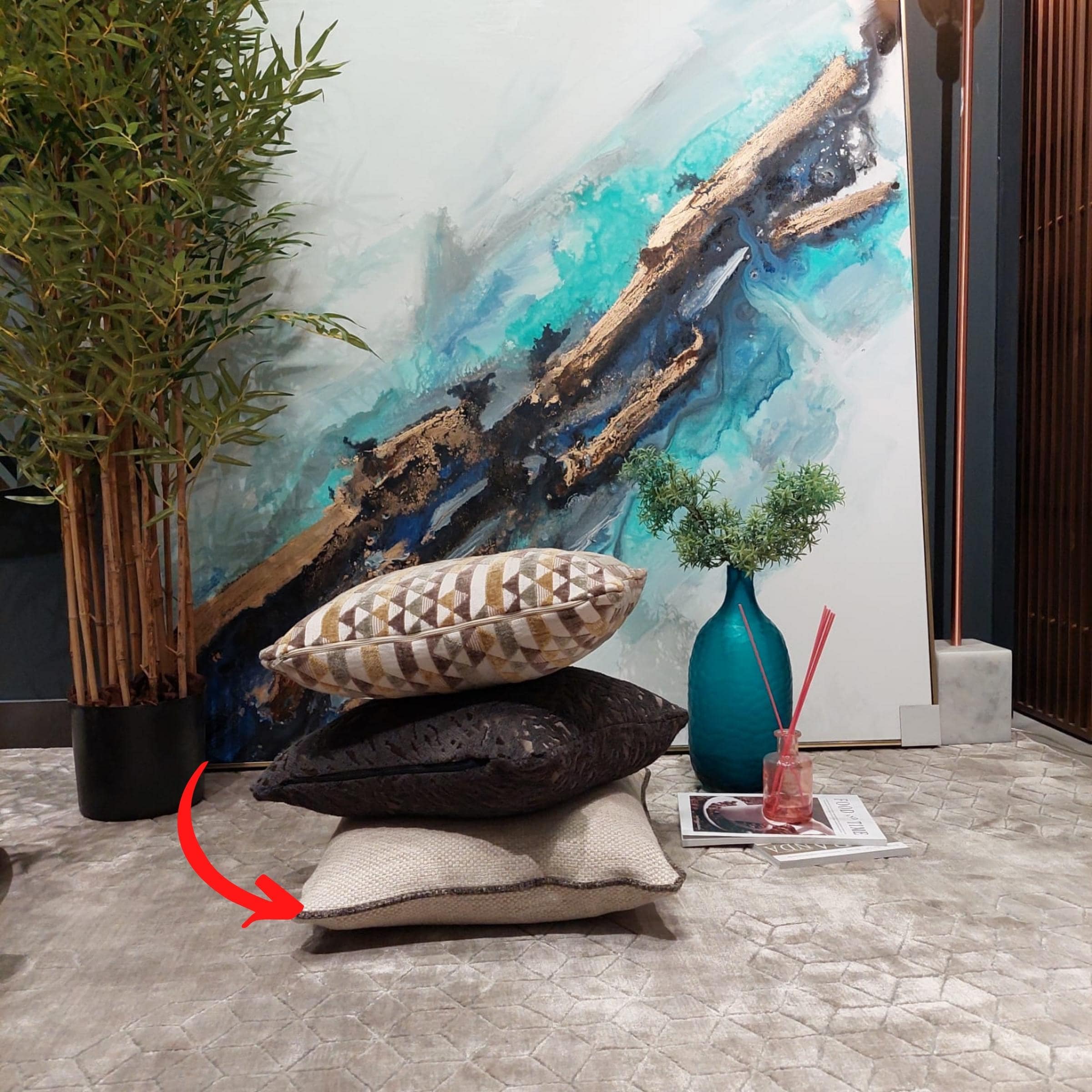 Cosmic cushion Clearance