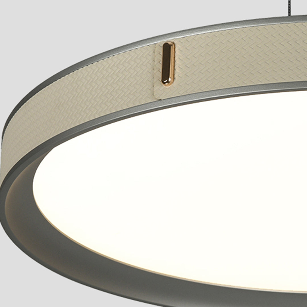 Cosmic Ring Pendant Lamp by BEACON, modern pendant lighting with a circular design, ideal for contemporary home or office decor.