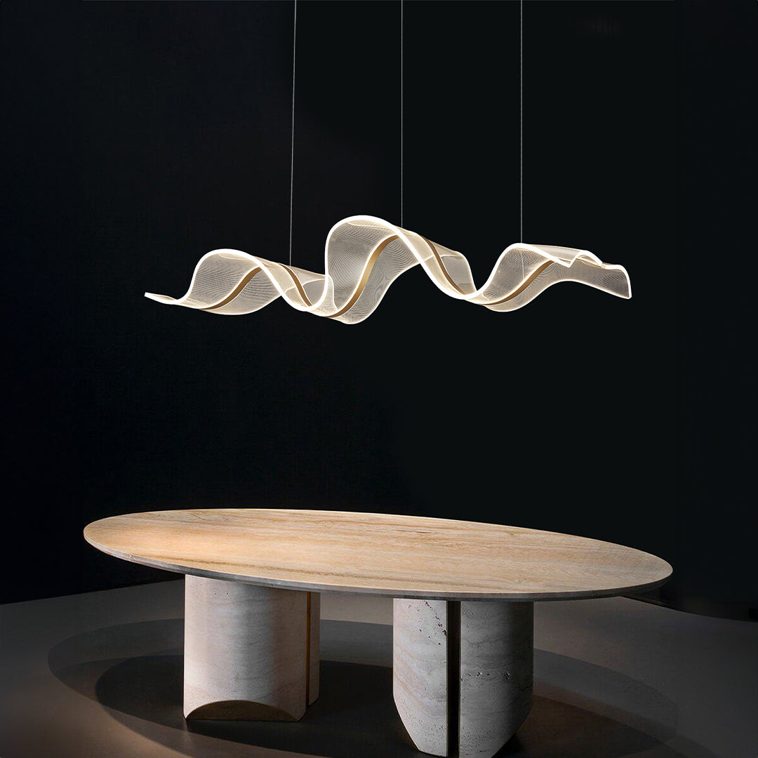 BEACON Cosmic Twister Pendant Lamp MK5890P-001, modern pendant light with swirling design, ideal for stylish interior lighting.