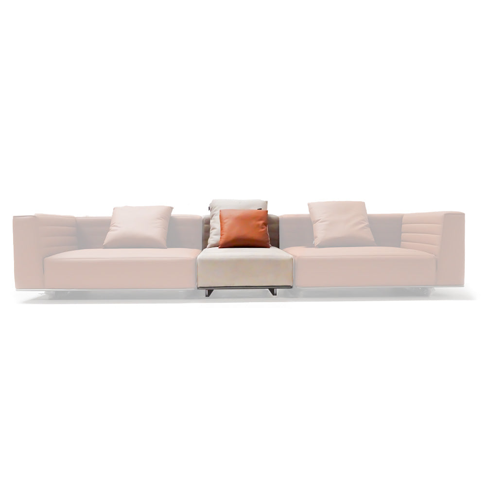 Cotton Lenin sofa inner unit by BEACON, beige fabric cushion for sofa model ISF-2127/1, part of Baxter816-9 series