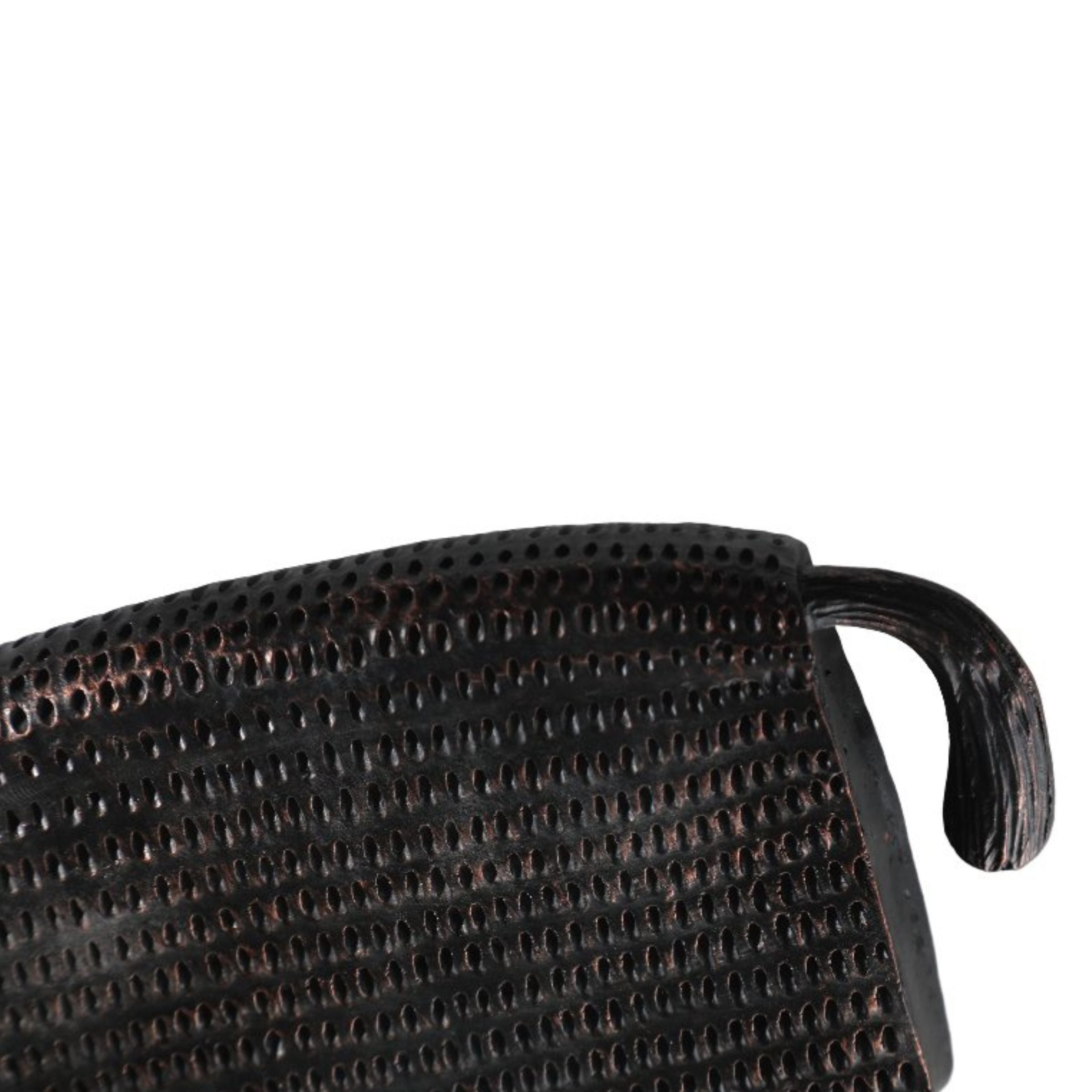 Beige cow figurine from Beacon home decor collection, detailed animal sculpture for decorative display.