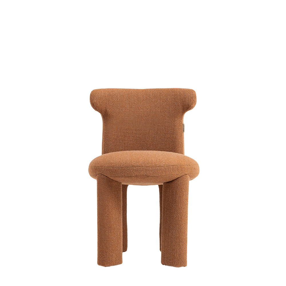 Cozy Haven Dining Chair PS-B198 by BEACON featuring cushioned seat and backrest with wooden legs, designed for comfortable dining.