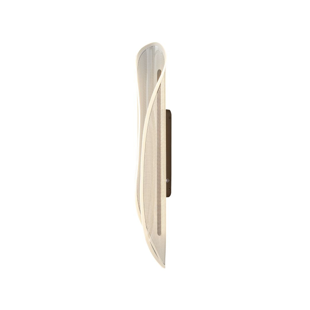 BEACON Crystal Curve Wall Lamp MA05788W-001 with crystal accents and sleek design, ideal for modern interior lighting.