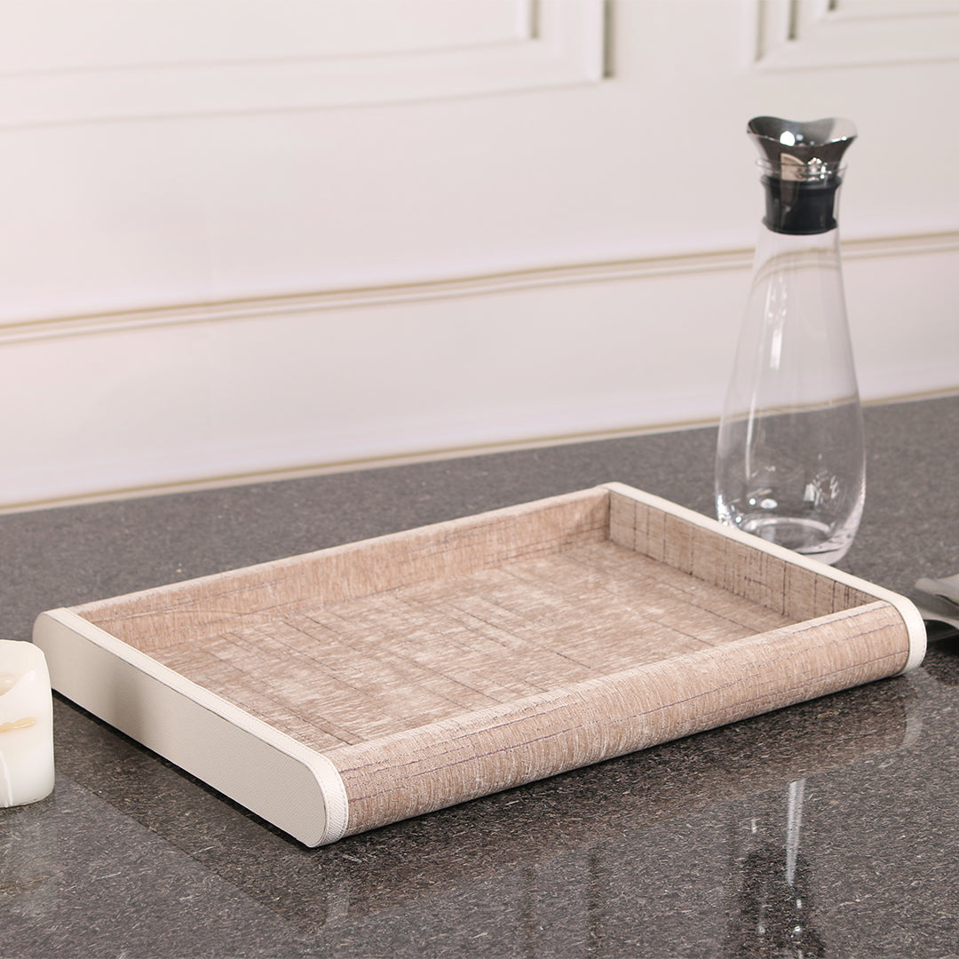 BEACON curved tray KC3029B with a sleek curved design, ideal for serving or display purposes.