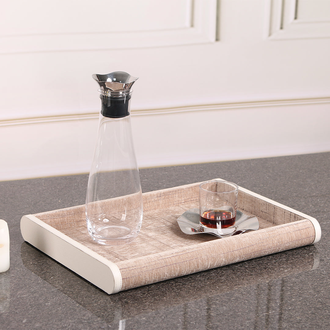 BEACON curved tray KC3029B, a sleek tray with a curved design, perfect for serving or decorative use.