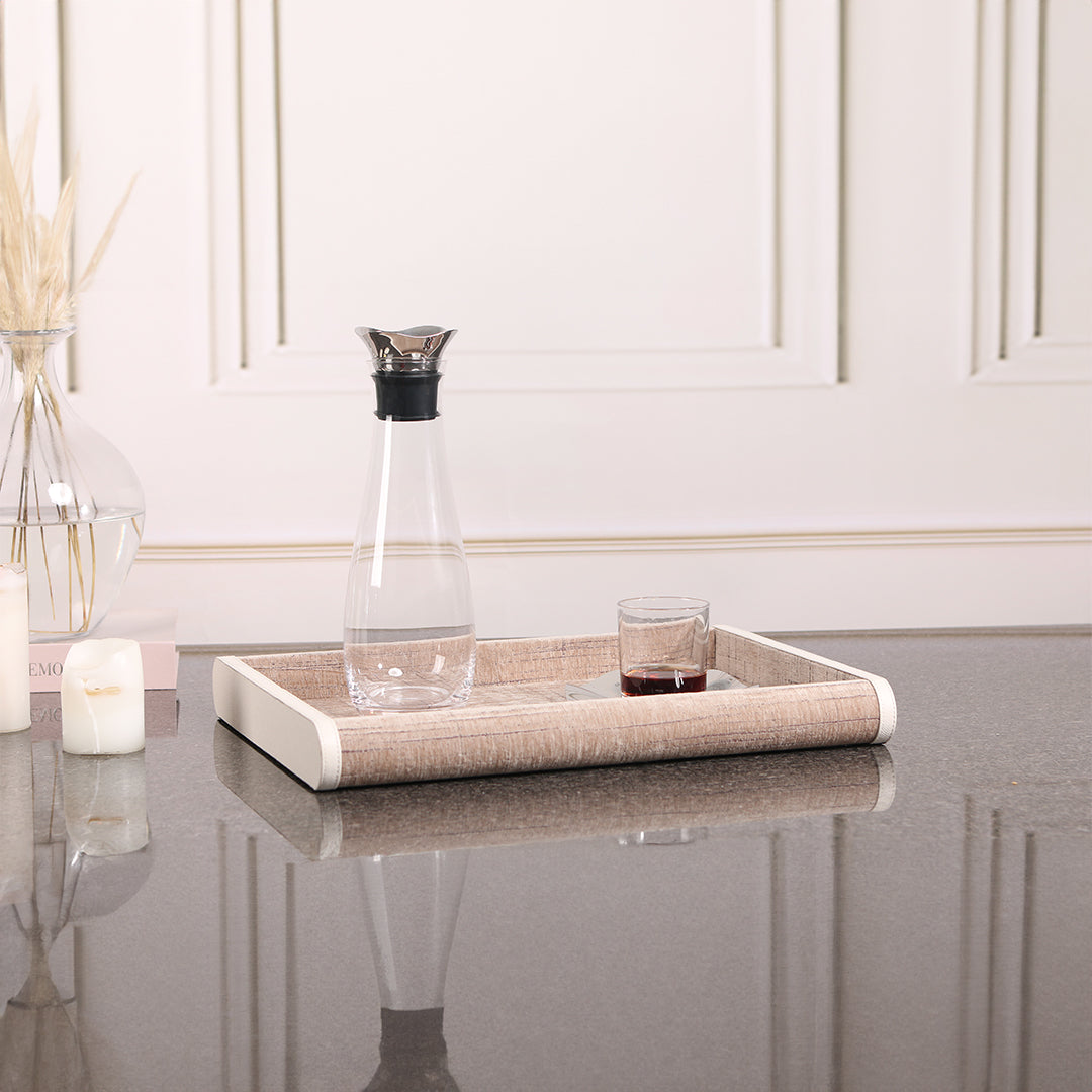 BEACON curved tray KC3029B from SDKDG, a sleek tray with curved edges, ideal for serving or display purposes.