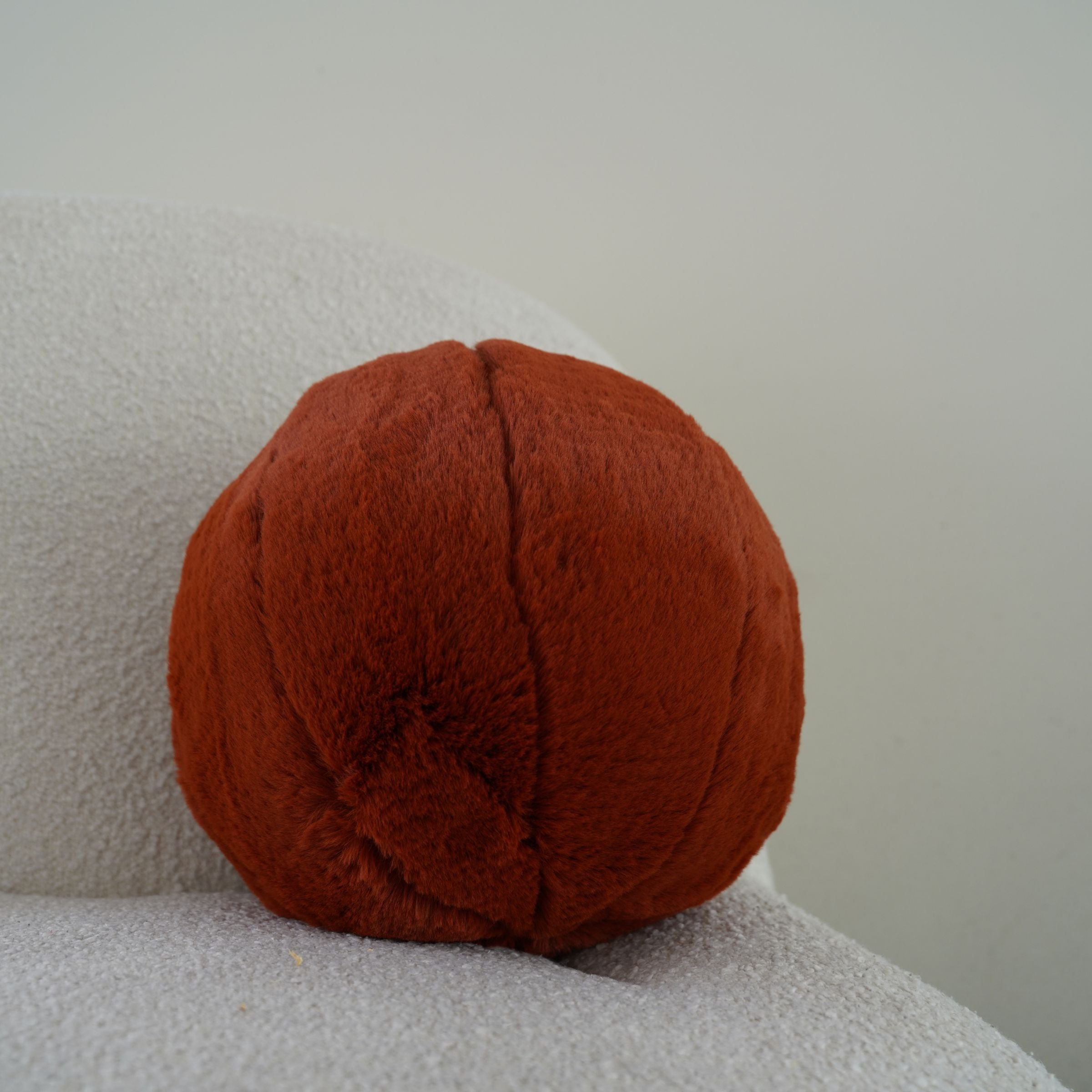 D30cm SKJG Acq Plush Ball Cushion(with filling) ECC145 -  Cushions - ebarza Furniture UAE | Shop Modern Furniture in Abu Dhabi & Dubai - مفروشات ايبازرا في الامارات | تسوق اثاث عصري وديكورات مميزة في دبي وابوظبي