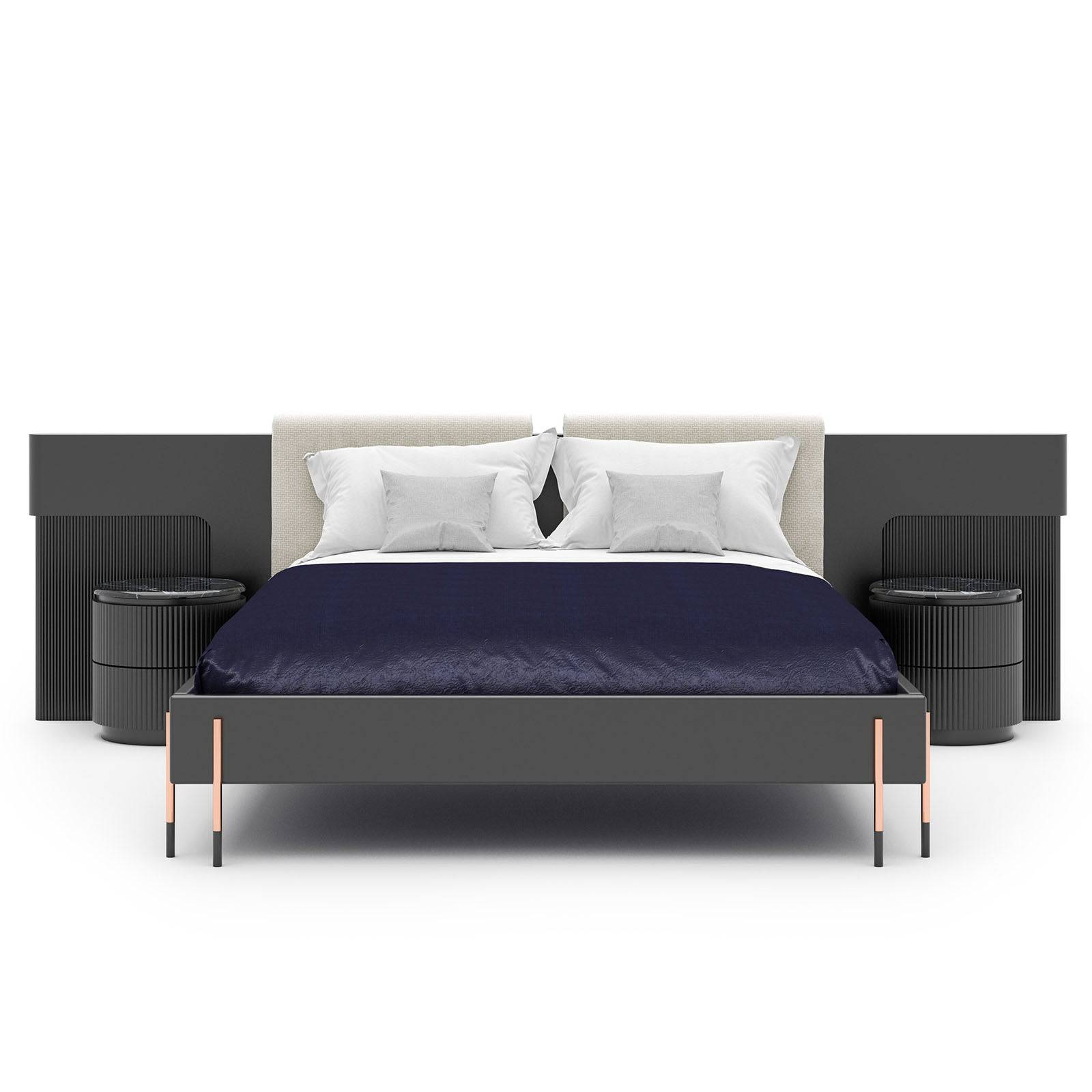 Display Item - Dali King Size Bedstead  Dali-Bed Nakheel -  DISPLAY ITEM - ebarza Furniture UAE | Shop Modern Furniture in Abu Dhabi & Dubai - مفروشات ايبازرا في الامارات | تسوق اثاث عصري وديكورات مميزة في دبي وابوظبي