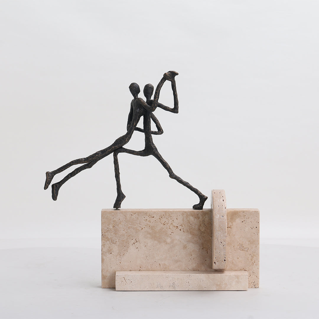 Dancing Lover KA3070 home decor figurine by BEACON, depicting a graceful figure in a dancing pose, made of ceramic or resin.