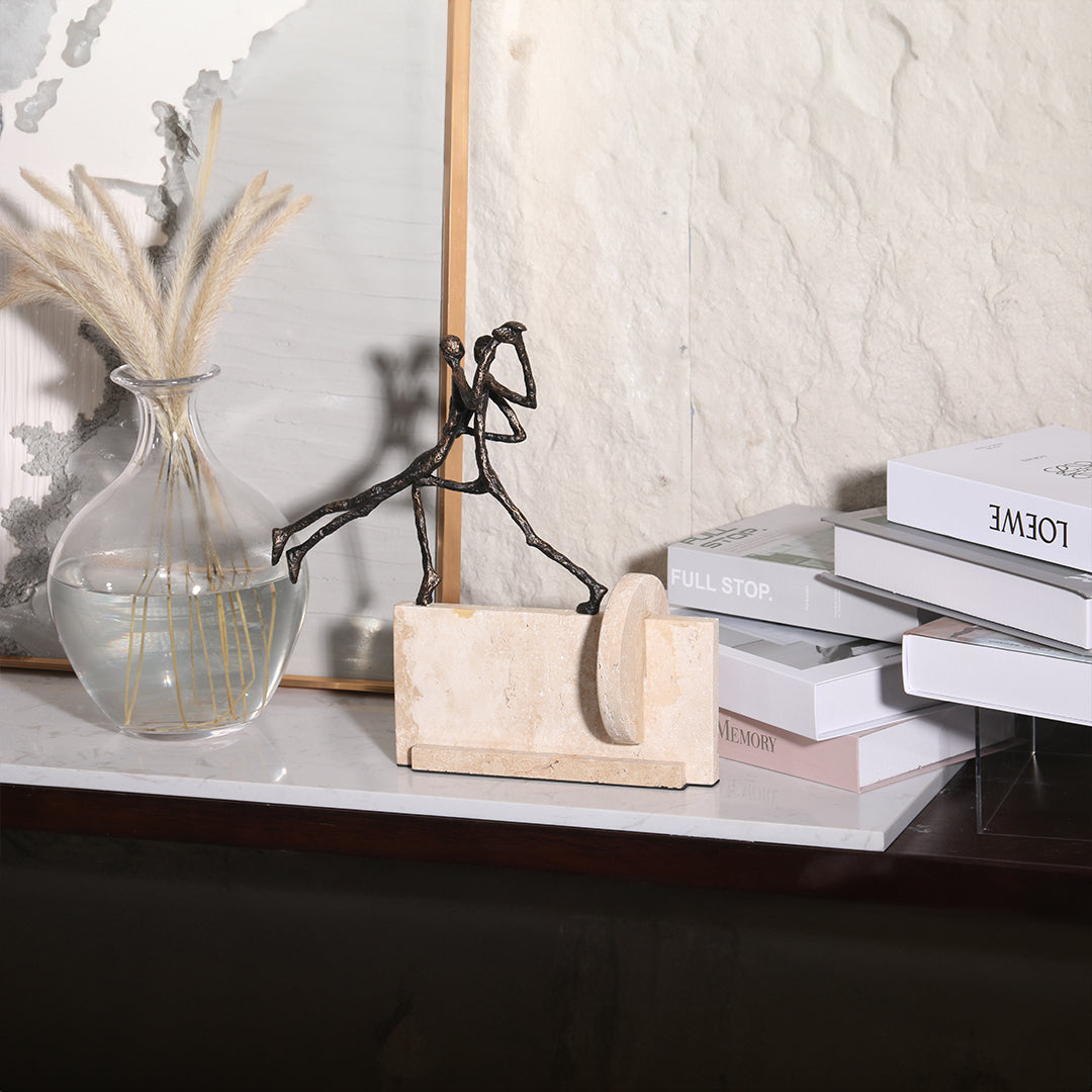 Dancing Lover KA3070 home decor figurine by BEACON, featuring a graceful dancing figure in elegant pose.
