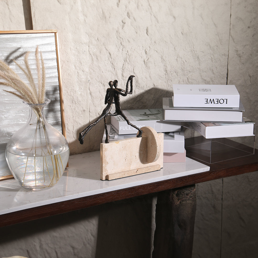 Dancing Lover KA3070 BEACON home decor figurine showcasing a graceful dancer in a flowing pose.