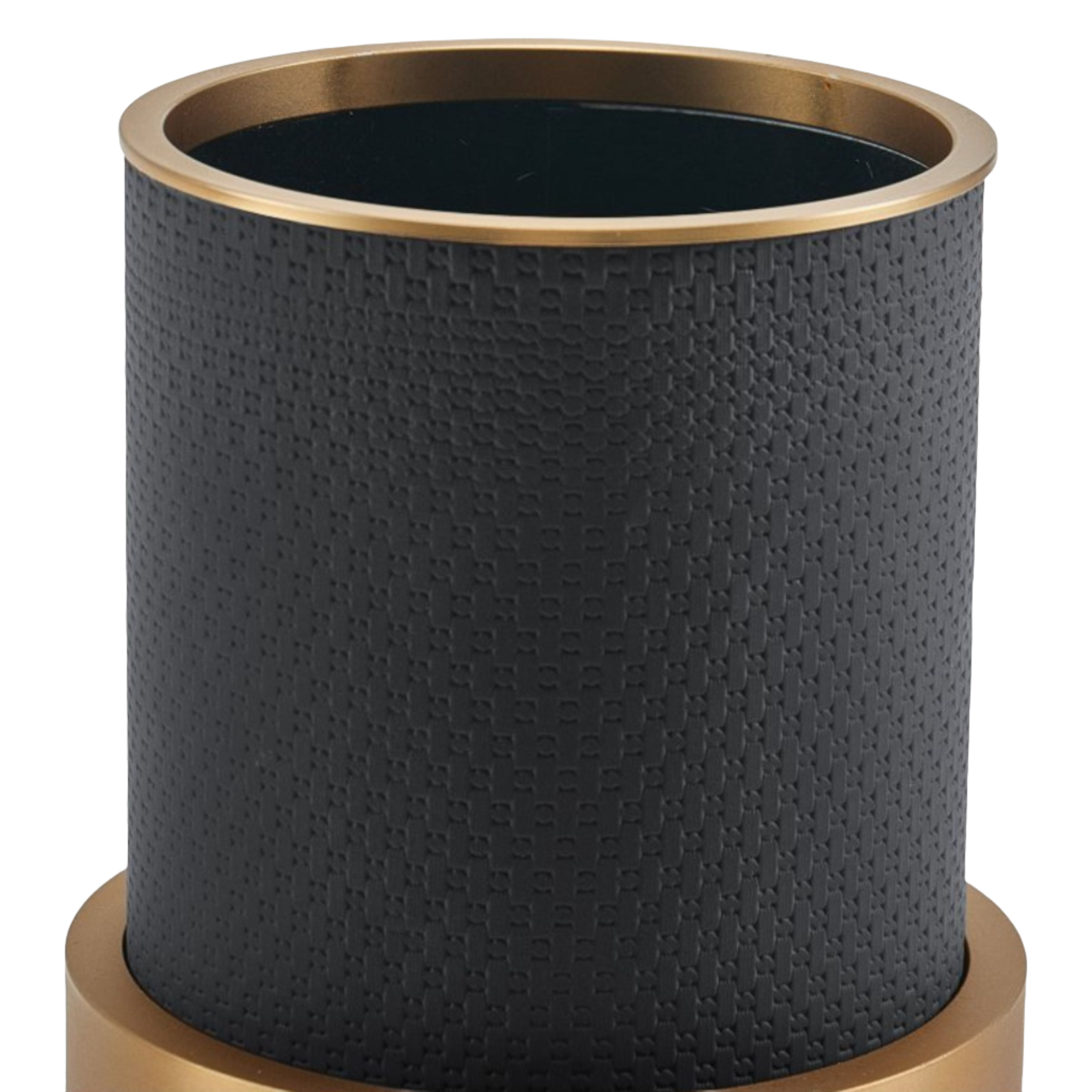 Dark grey Anqitu flower vase from BEACON, with a sleek modern design, perfect for home décor displays.