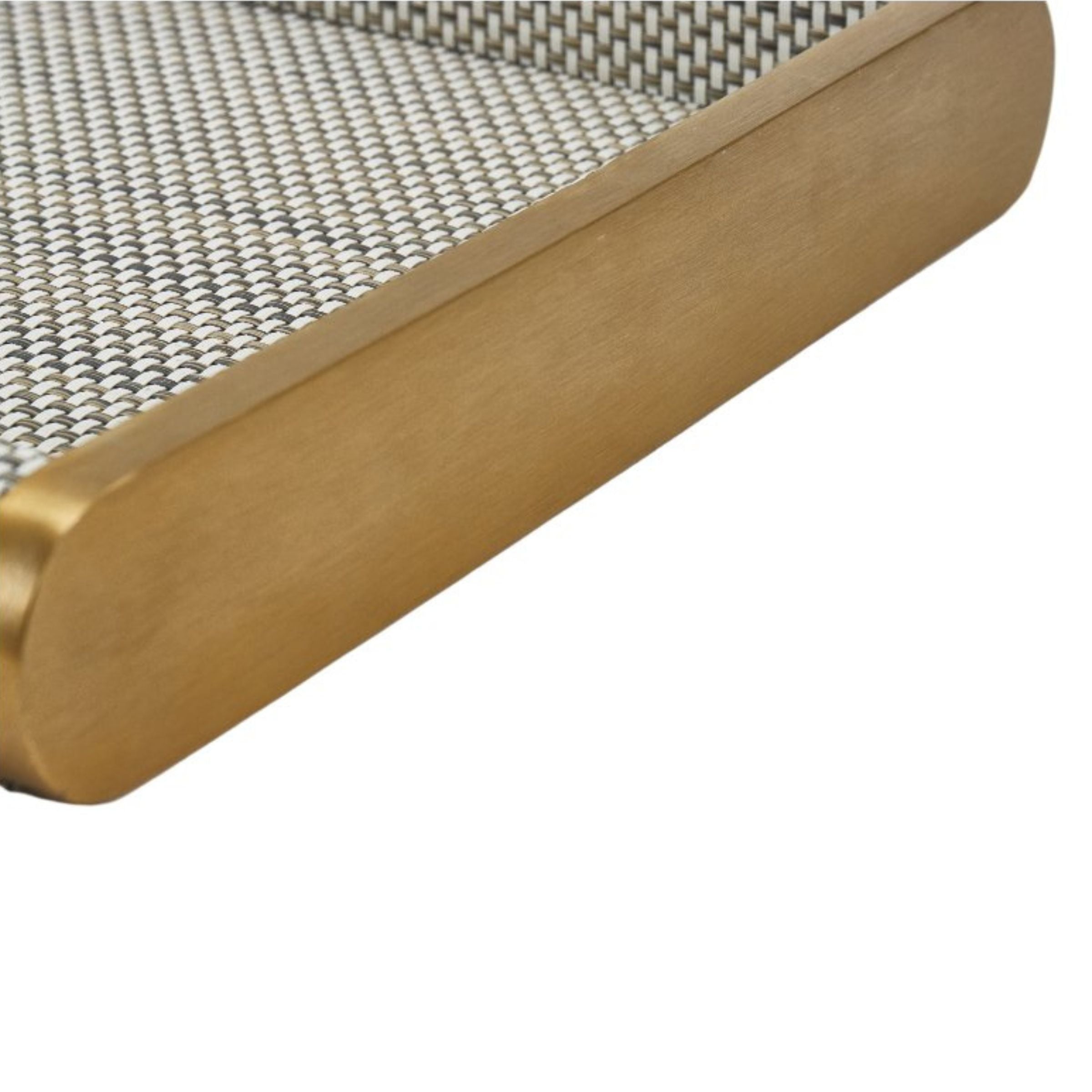 Decorative BEACON tray DT201210A with intricate patterns, perfect for table décor or display.