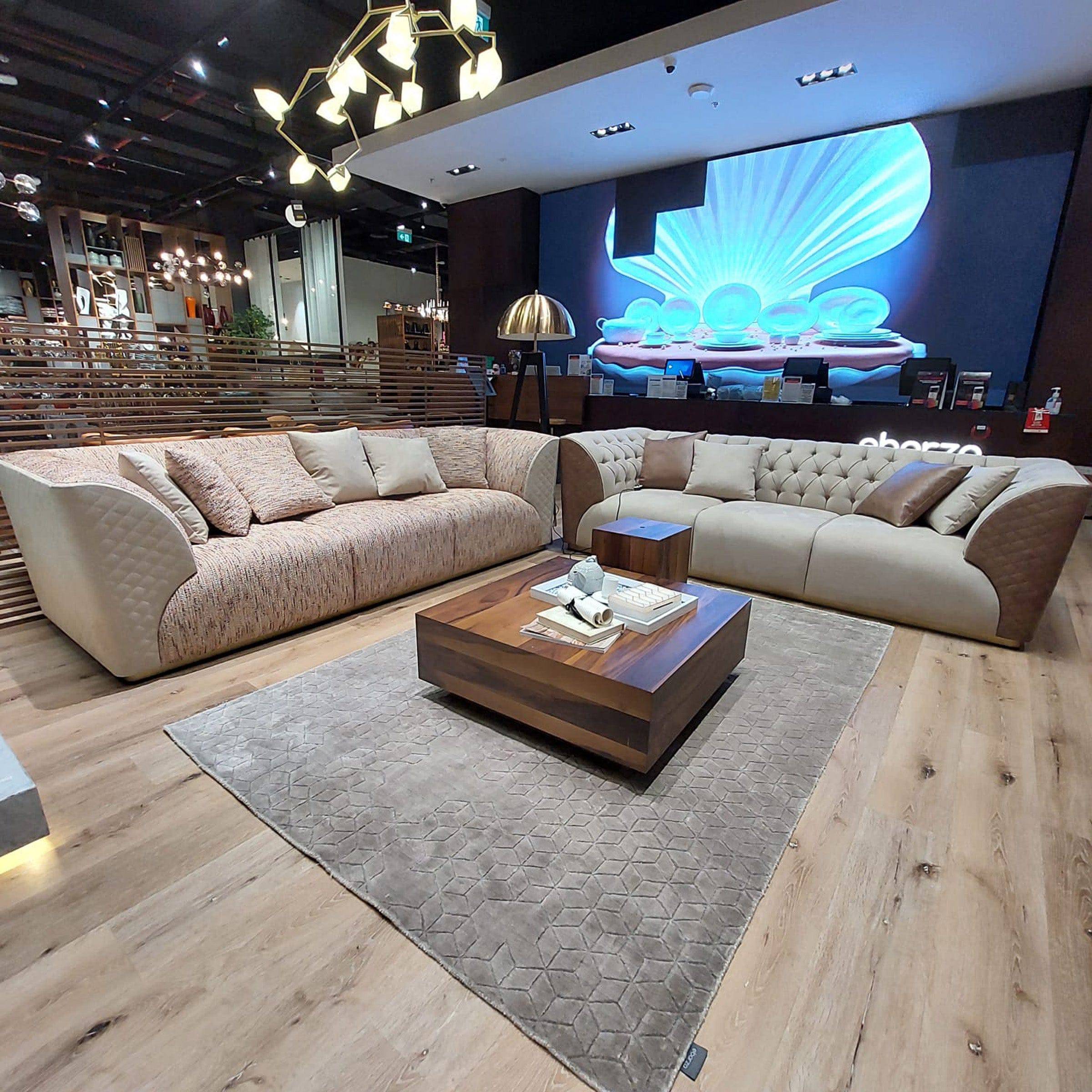 Delta 3 Seater Sofa Delt-3S -  Sofas | صوفا 3 مقاعد من دلتا - ebarza Furniture UAE | Shop Modern Furniture in Abu Dhabi & Dubai - مفروشات ايبازرا في الامارات | تسوق اثاث عصري وديكورات مميزة في دبي وابوظبي
