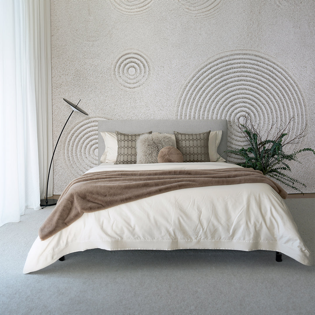 Delton bedding set by BEACON with floral pattern, includes duvet cover and pillowcases in soft, cozy fabric.
