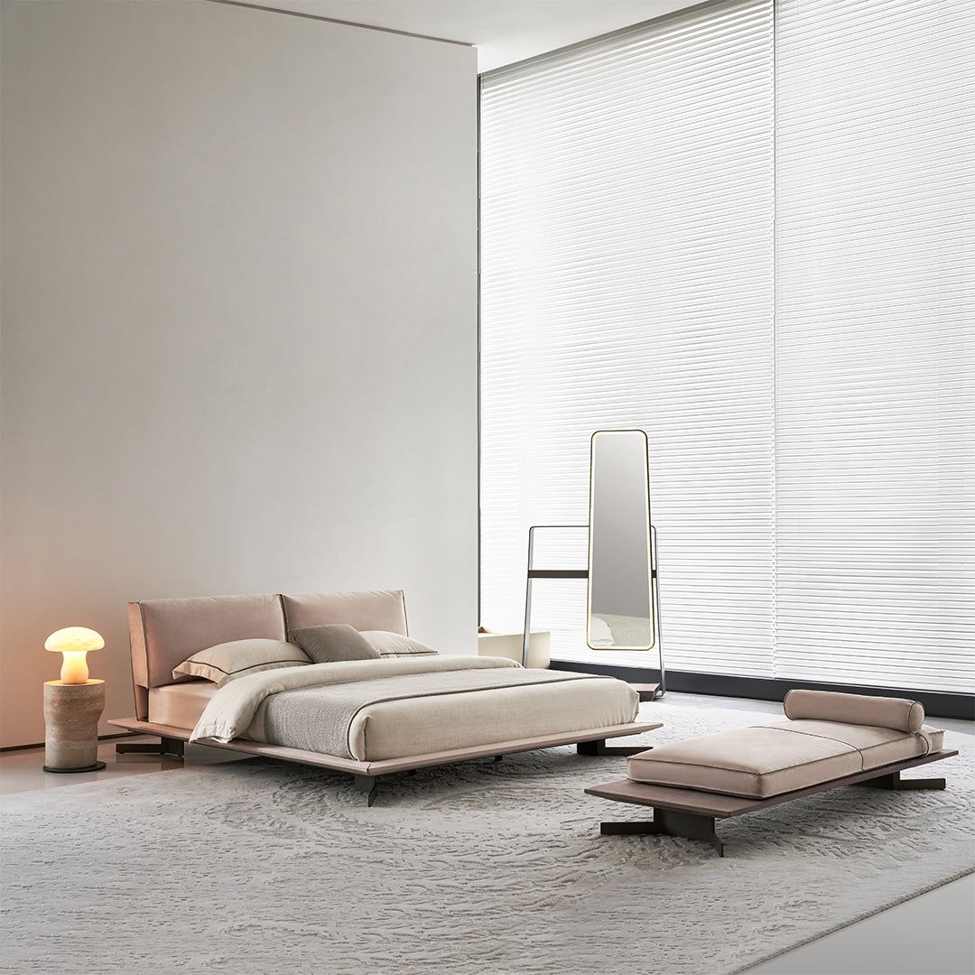 AS IS - Desert King Size Bed AMBO-C80245 -  DISPLAY ITEM - ebarza Furniture UAE | Shop Modern Furniture in Abu Dhabi & Dubai - مفروشات ايبازرا في الامارات | تسوق اثاث عصري وديكورات مميزة في دبي وابوظبي