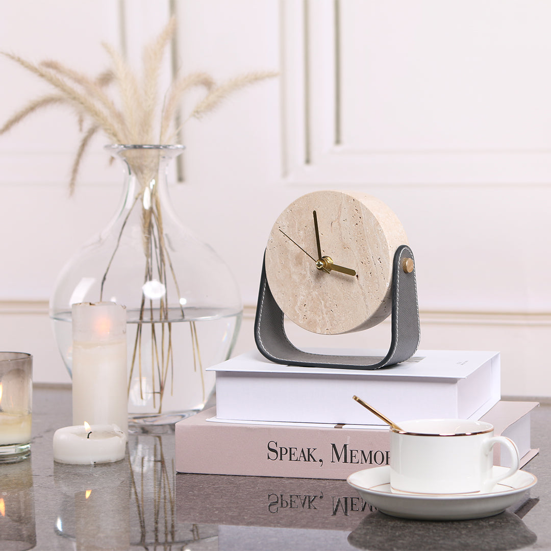 BEACON KQ3002B desktop clock with a sleek digital display and modern design for home or office use.